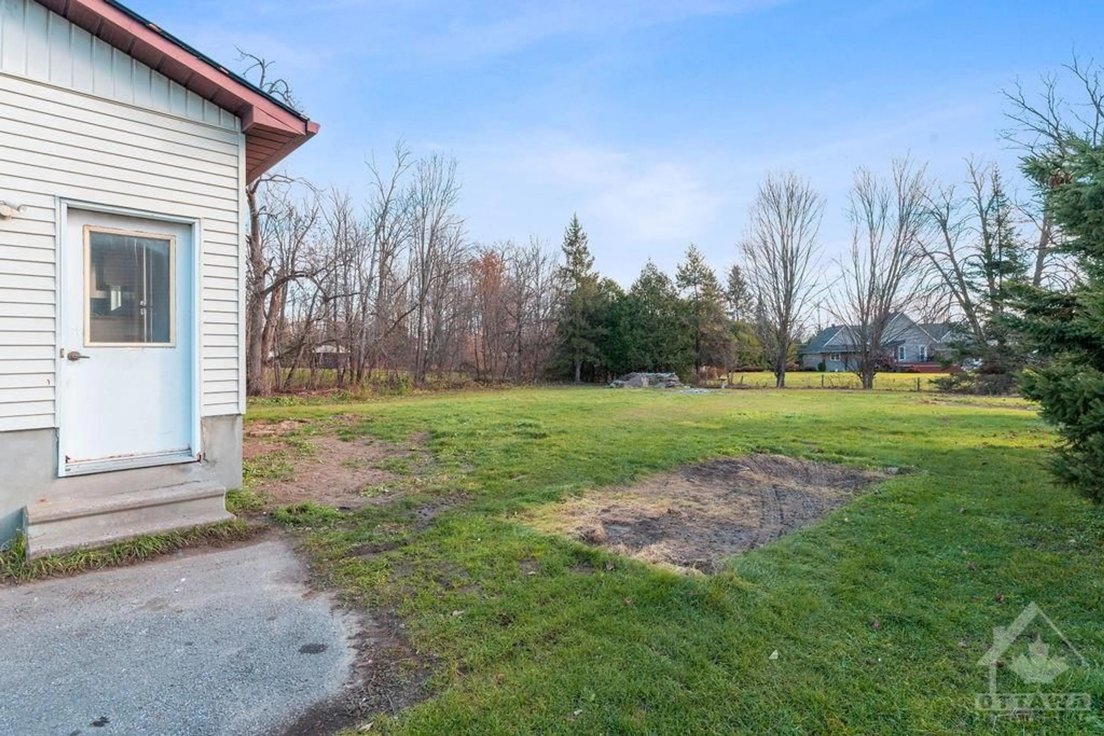 Patio, the fenced backyard for 4 ALEXANDER St, Rockland Ontario K4A 1K7