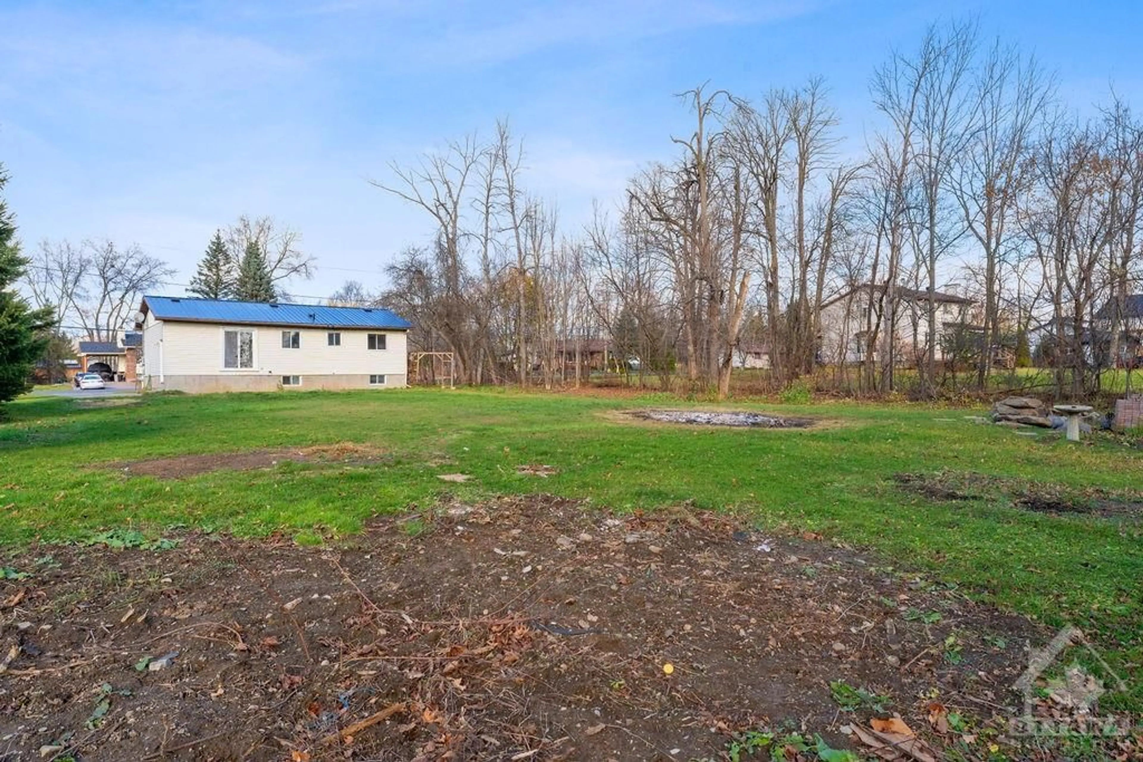 Patio, the fenced backyard for 4 ALEXANDER St, Rockland Ontario K4A 1K7