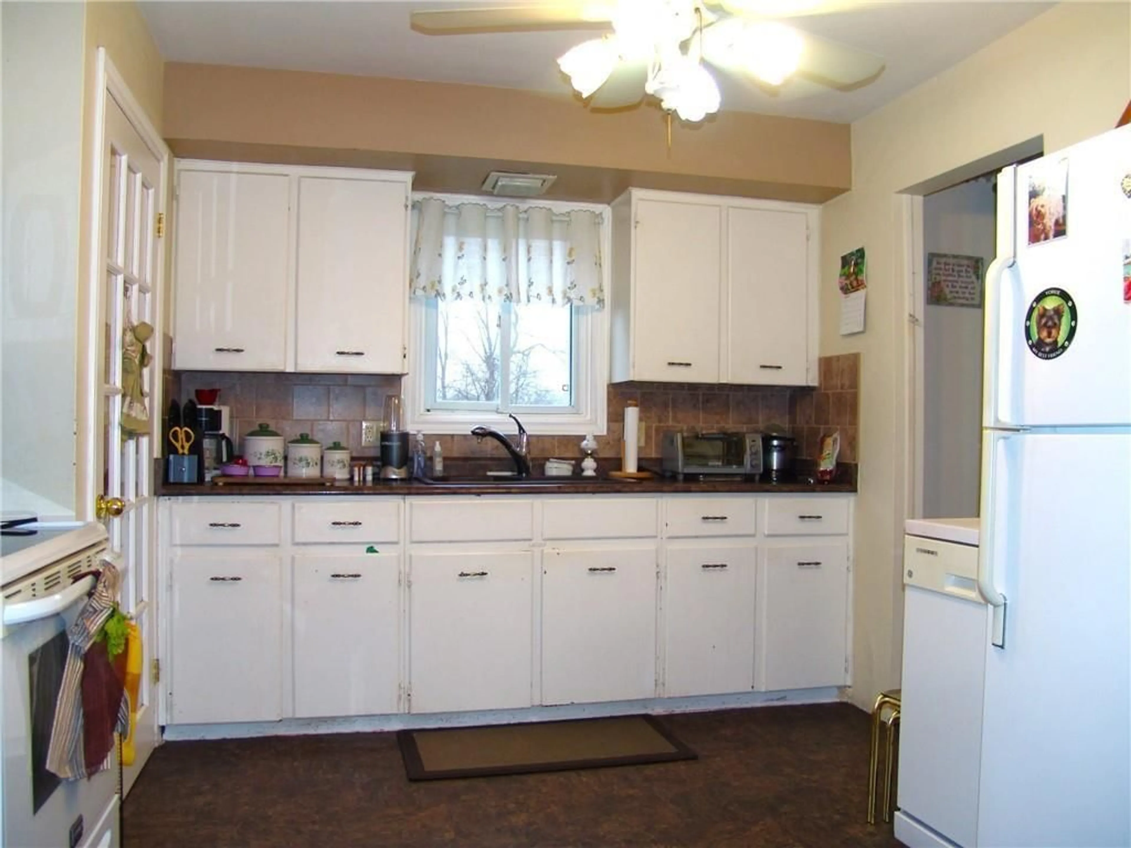 Kitchen, wood floors, cottage for 3090 COUNTY Rd #29, Tincap Ontario K6V 5T4