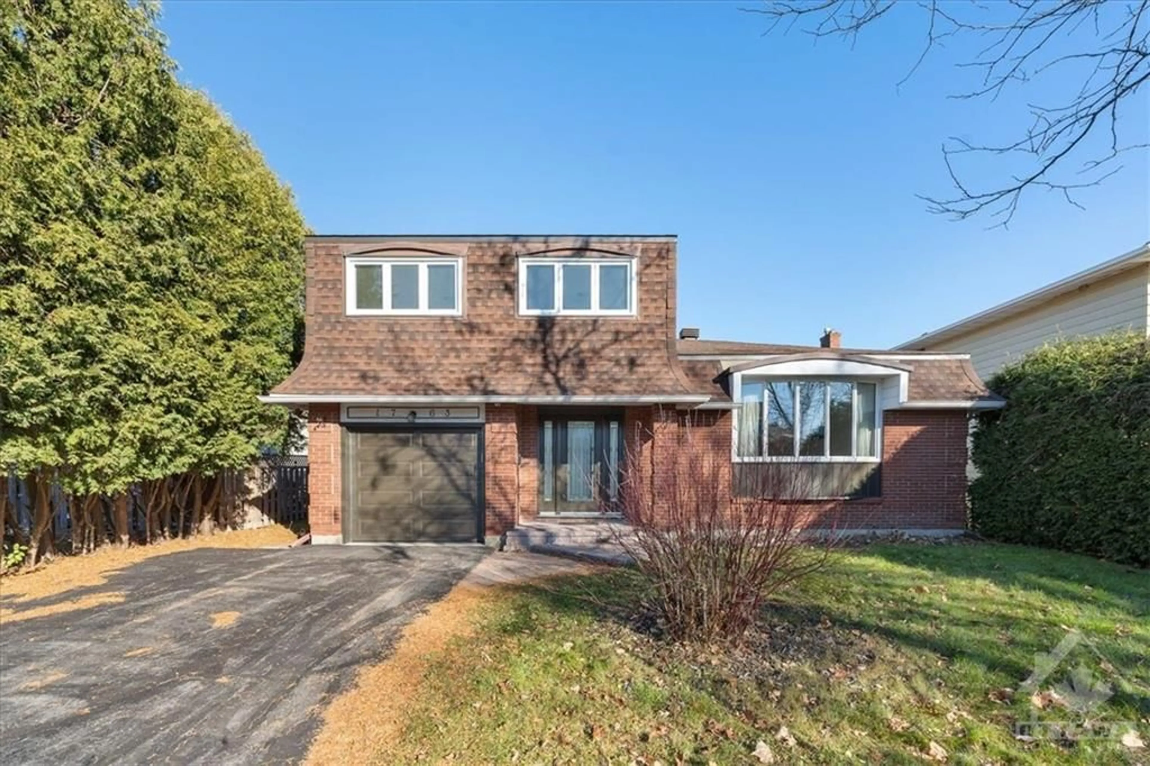 Home with brick exterior material for 1763 CALUMET Lane, Ottawa Ontario K1C 1W1