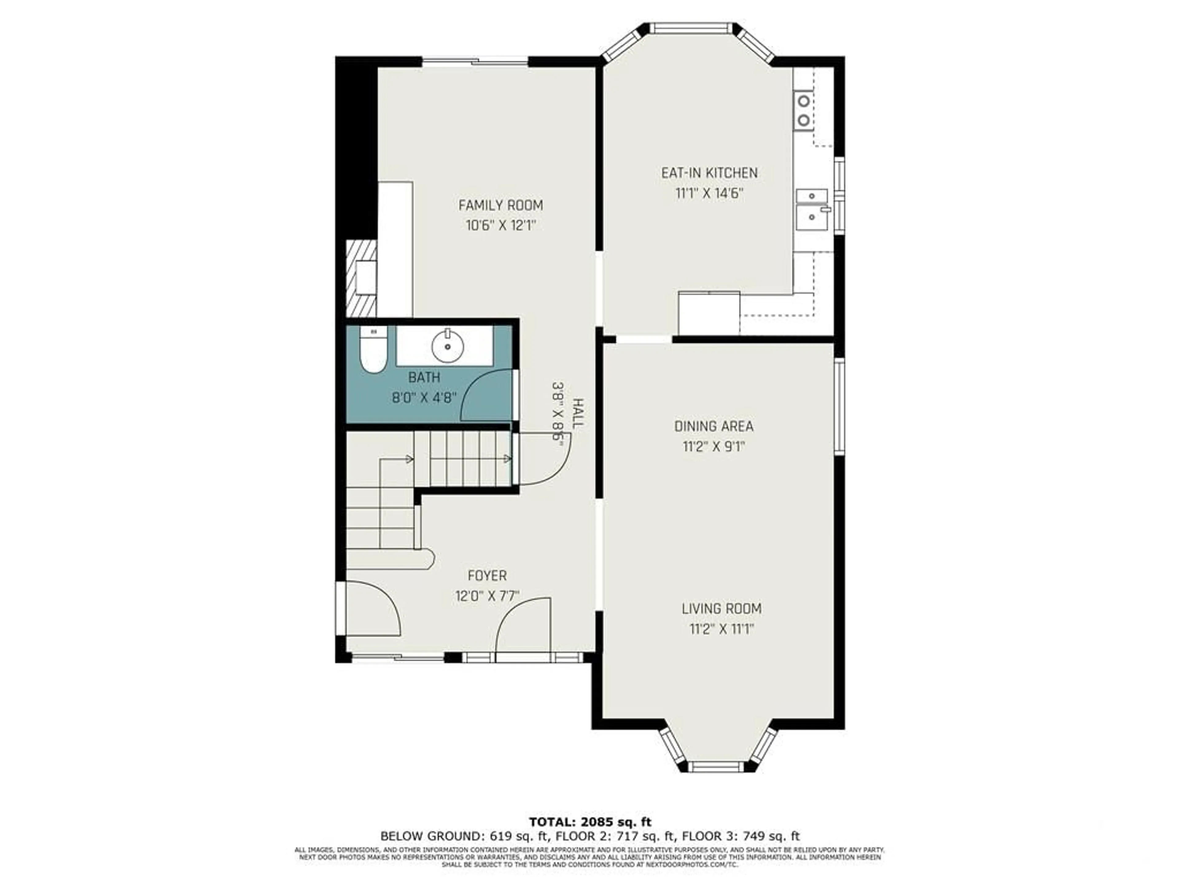 Floor plan for 1 ELDERWOOD Trail, Ottawa Ontario K2S 1C9