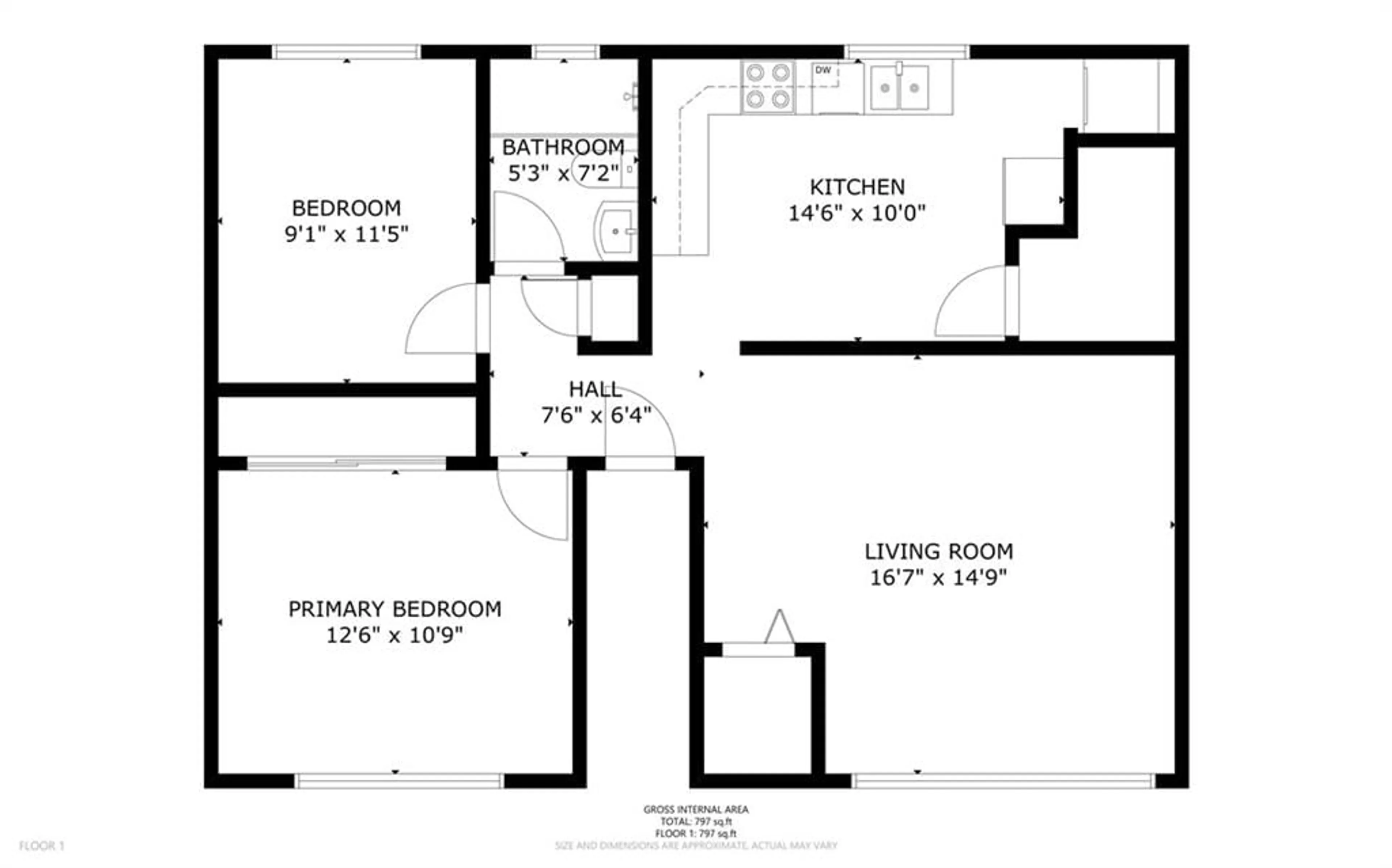 Floor plan for 786 TROJAN Ave, Ottawa Ontario K1K 2P7