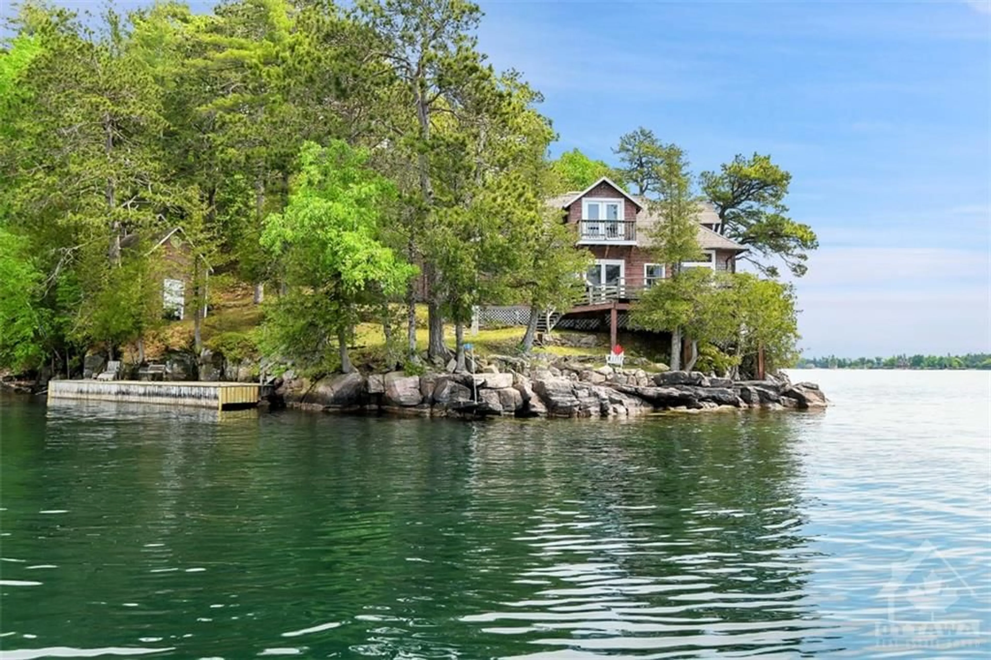 A pic from exterior of the house or condo, cottage for 1 LITTLE GRENADIER Island, Rockport Ontario K0E 1V0