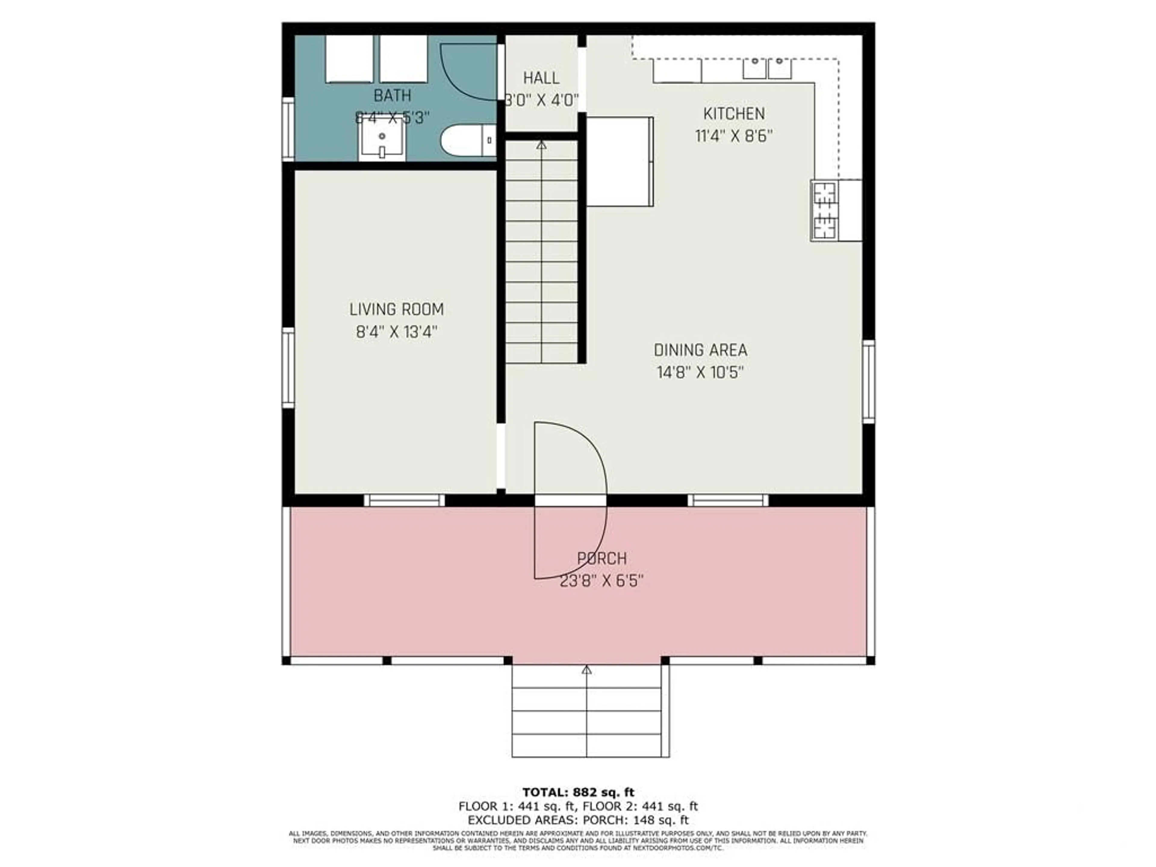 Floor plan for 203 CASTOR St, Russell Ontario K4R 1C7