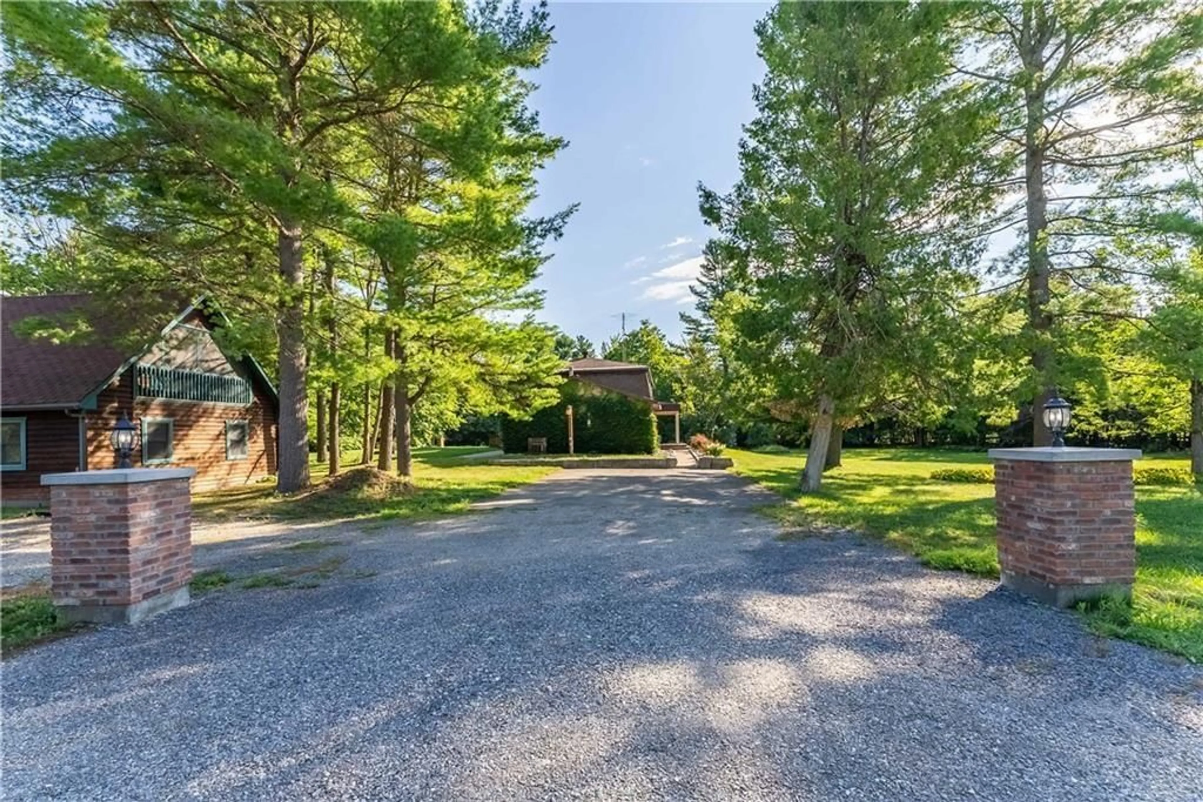 A pic from exterior of the house or condo, the fenced backyard for 2062 RICHMOND Rd, Smiths Falls Ontario K7A 4S7