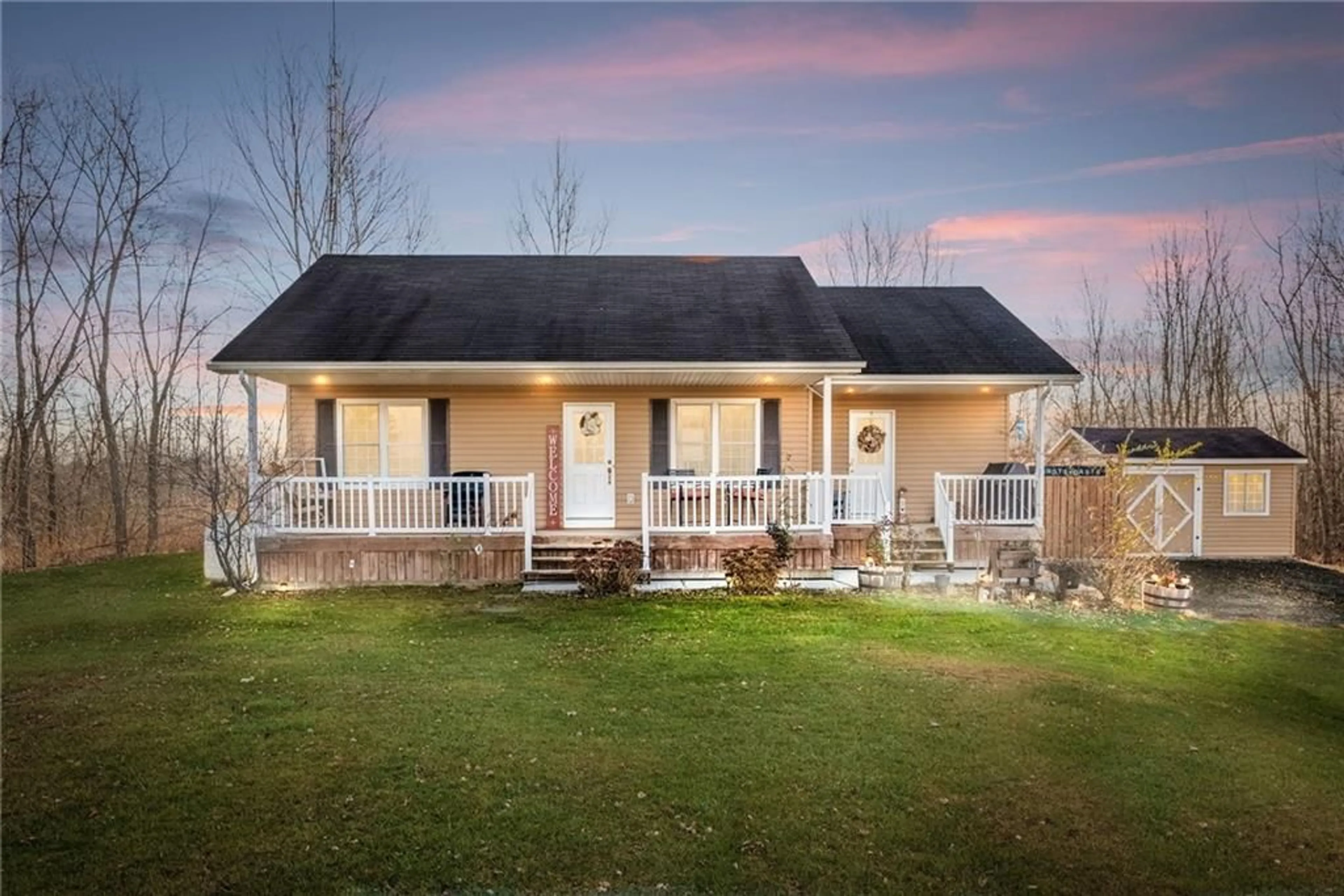 Frontside or backside of a home, cottage for 16214 NORTHFIELD Rd, Lunenburg Ontario K0C 1R0