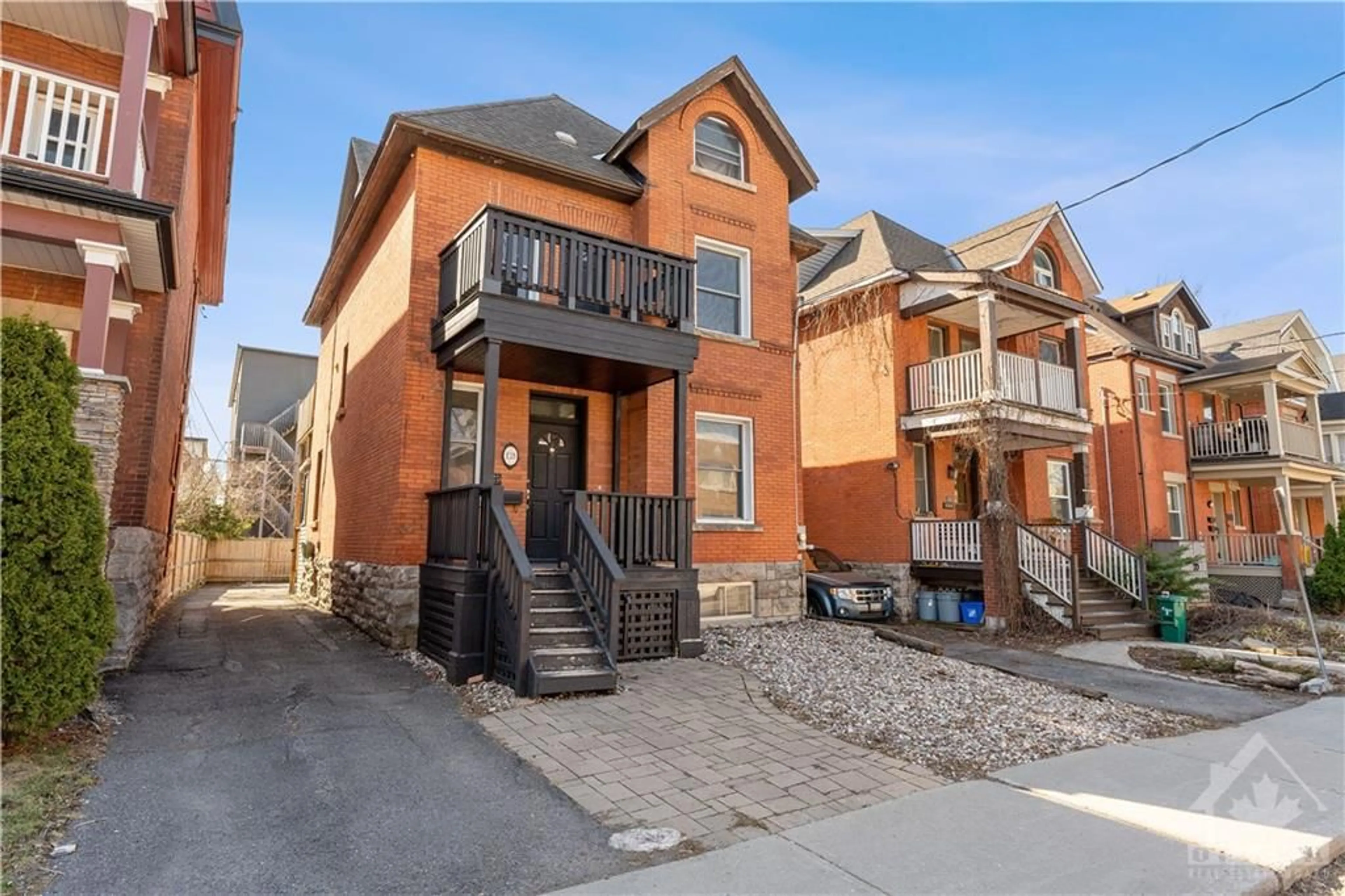 A pic from exterior of the house or condo, the street view for 128 FLORA St, Ottawa Ontario K1R 5R5