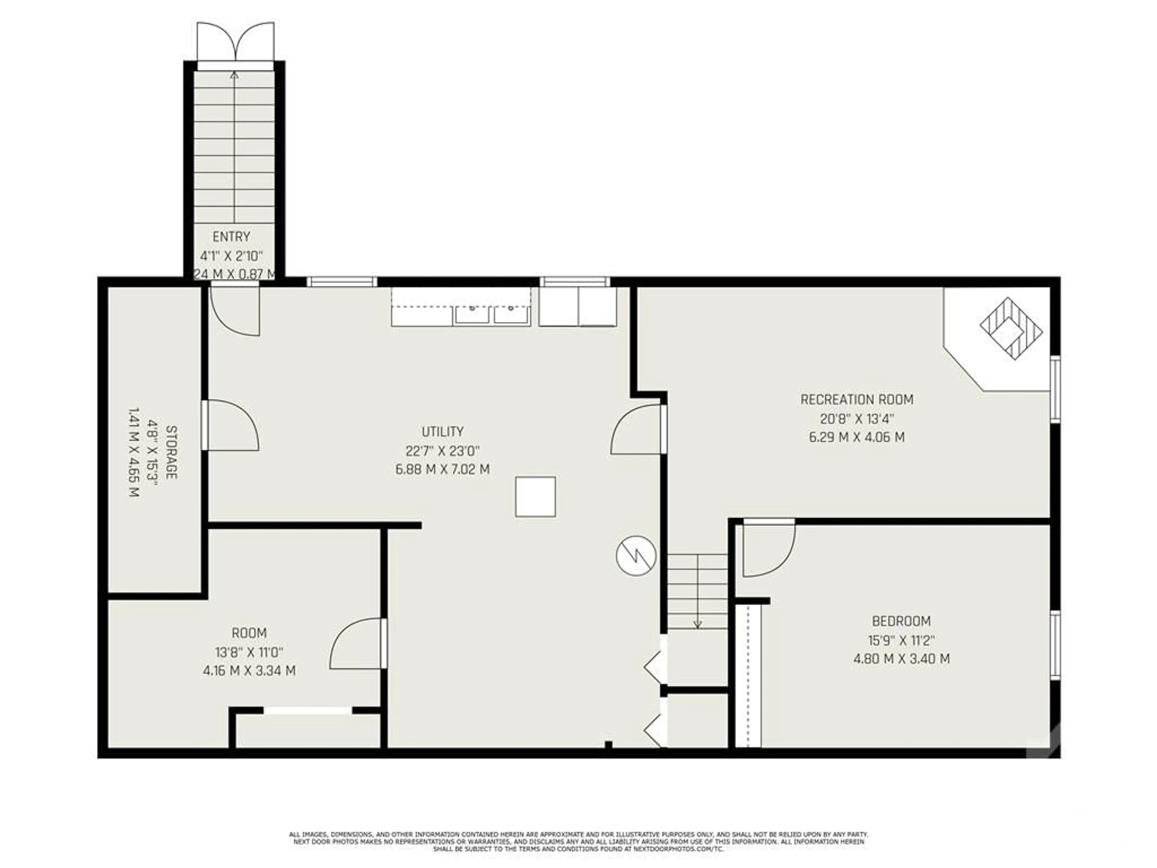 Floor plan for 981 MONTEE LEBRUN St, Casselman Ontario K0A 1M0