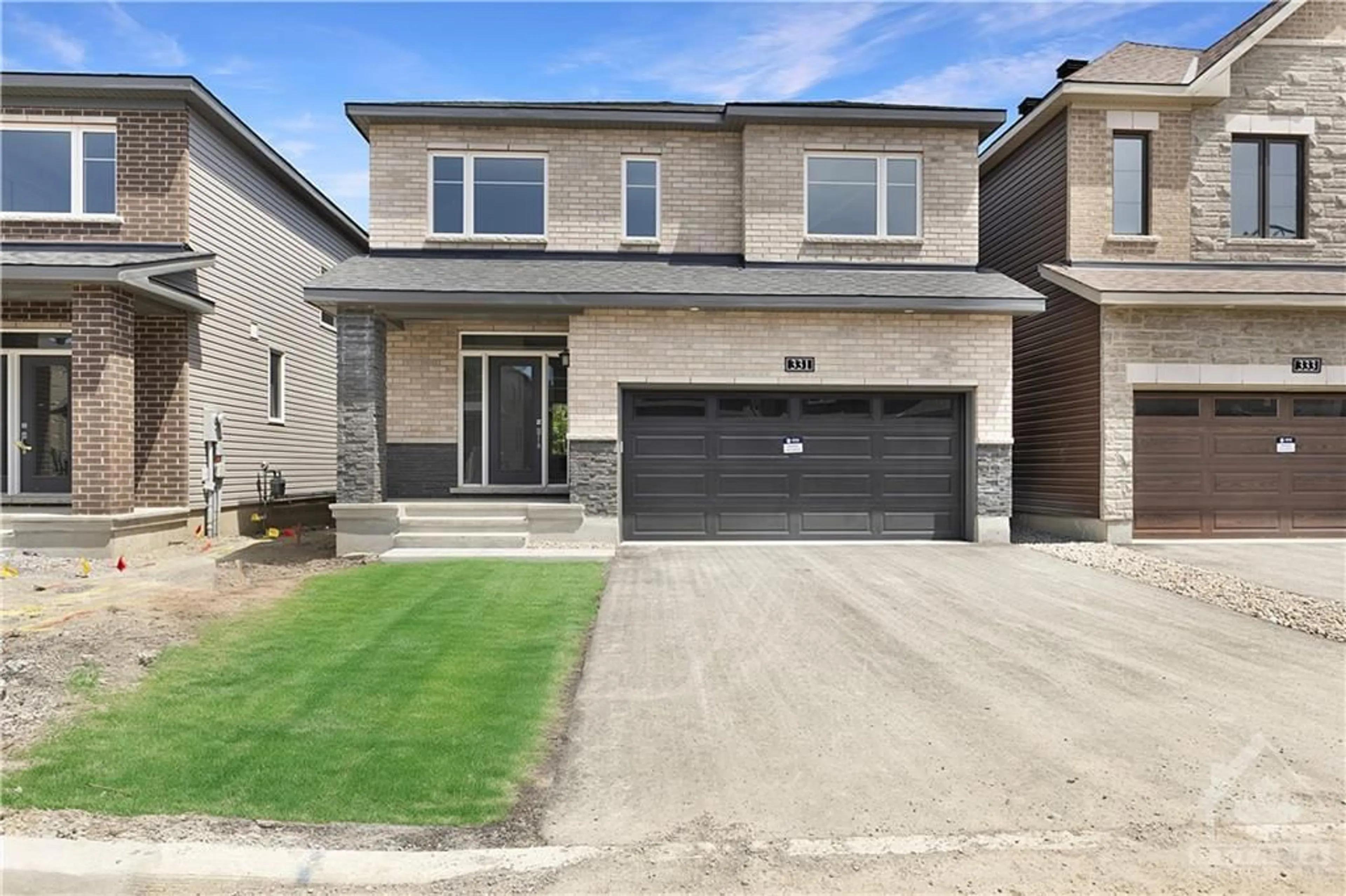 Frontside or backside of a home, the street view for 331 ELSIE MACGILL Walk, Kanata Ontario K2W 0K7