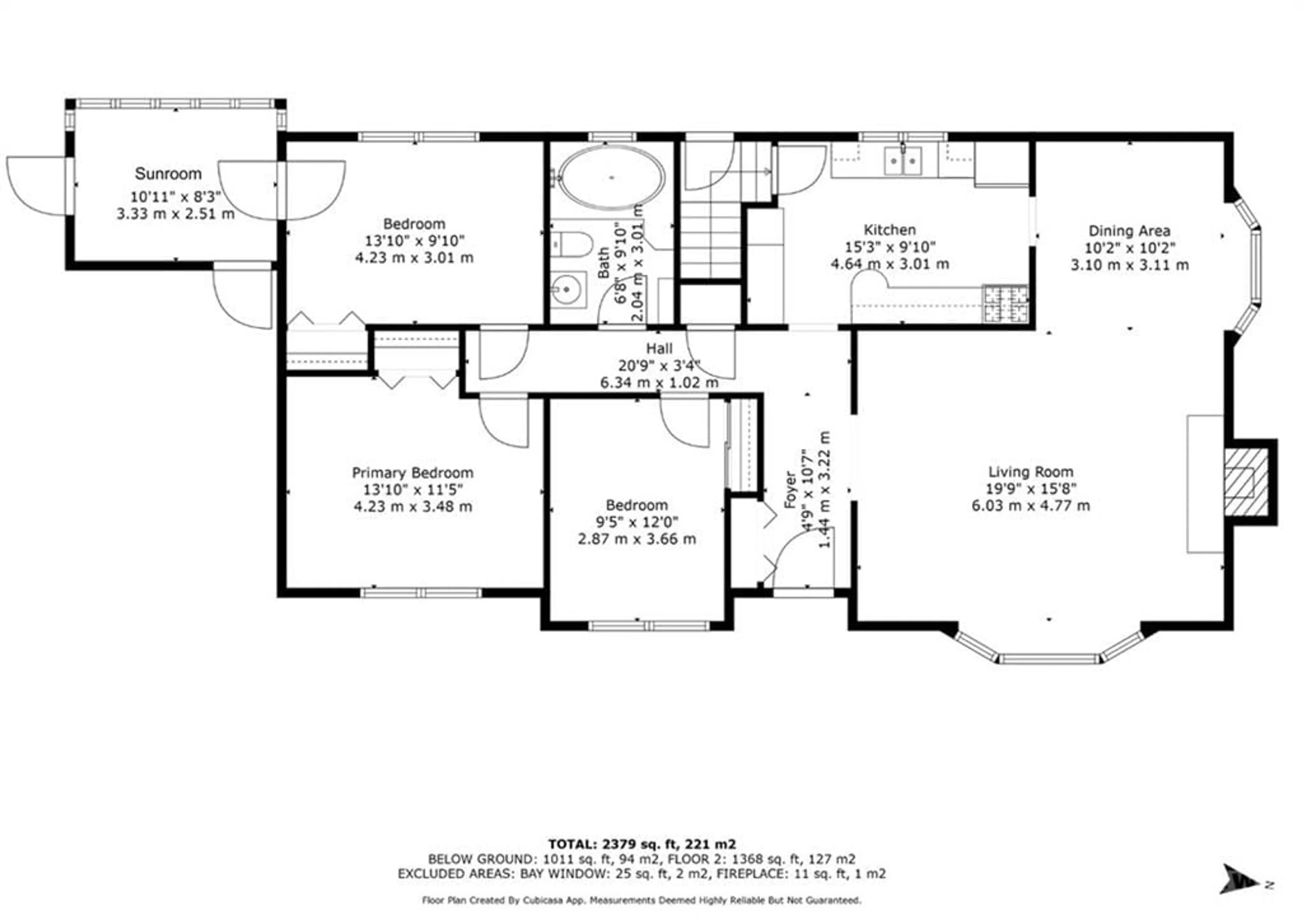 Floor plan for 1944 RONALD Ave, Ottawa Ontario K1H 5H9