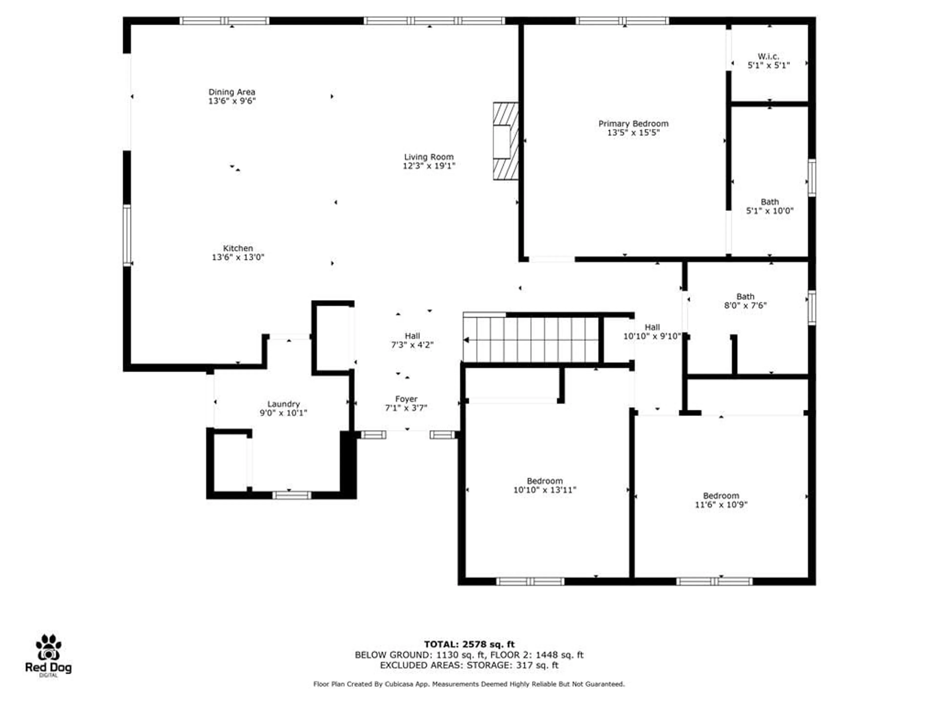 Floor plan for 63 NADINE St, Bourget Ontario K0A 1E0