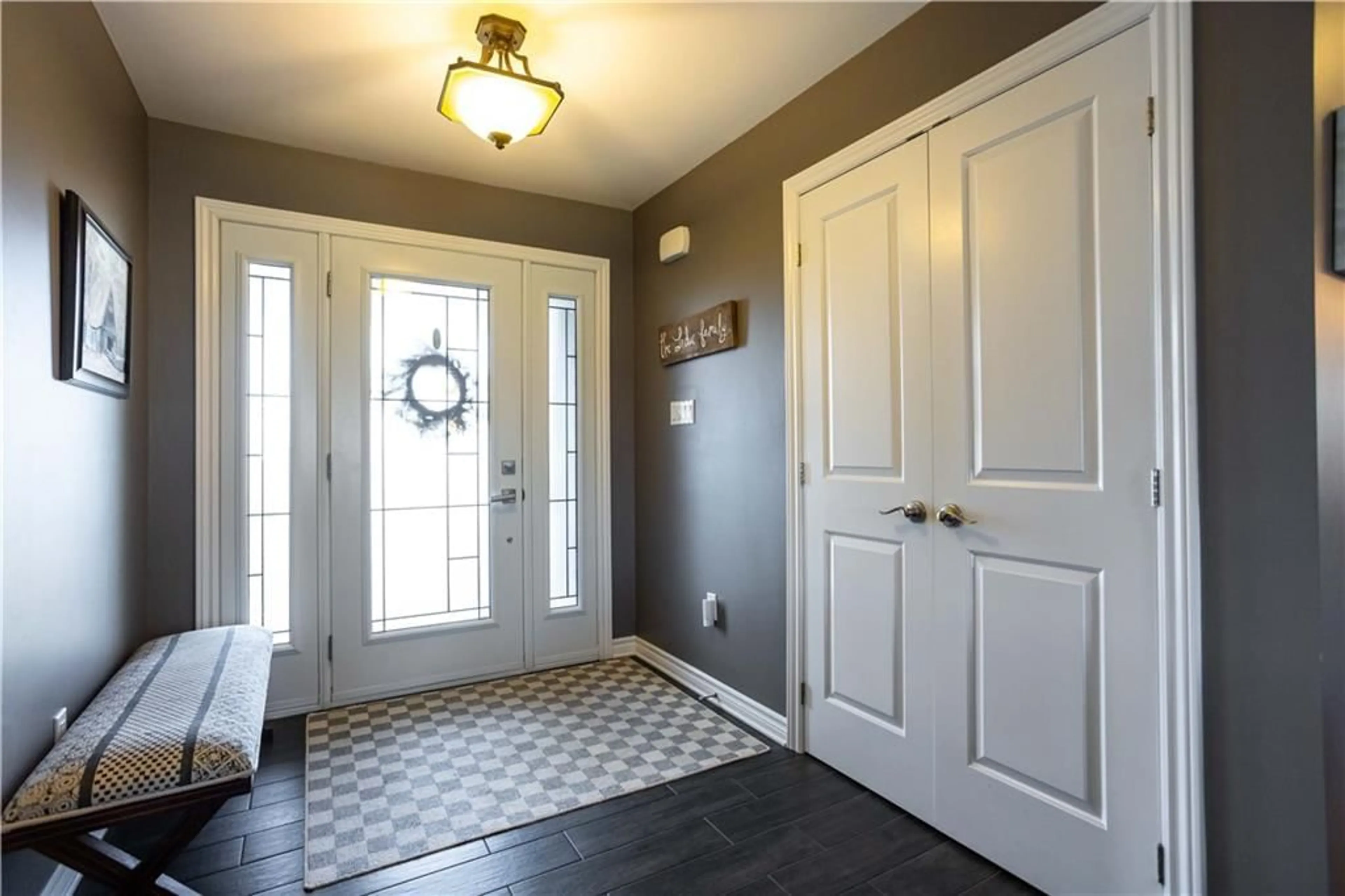 Indoor entryway, wood floors for 63 NADINE St, Bourget Ontario K0A 1E0