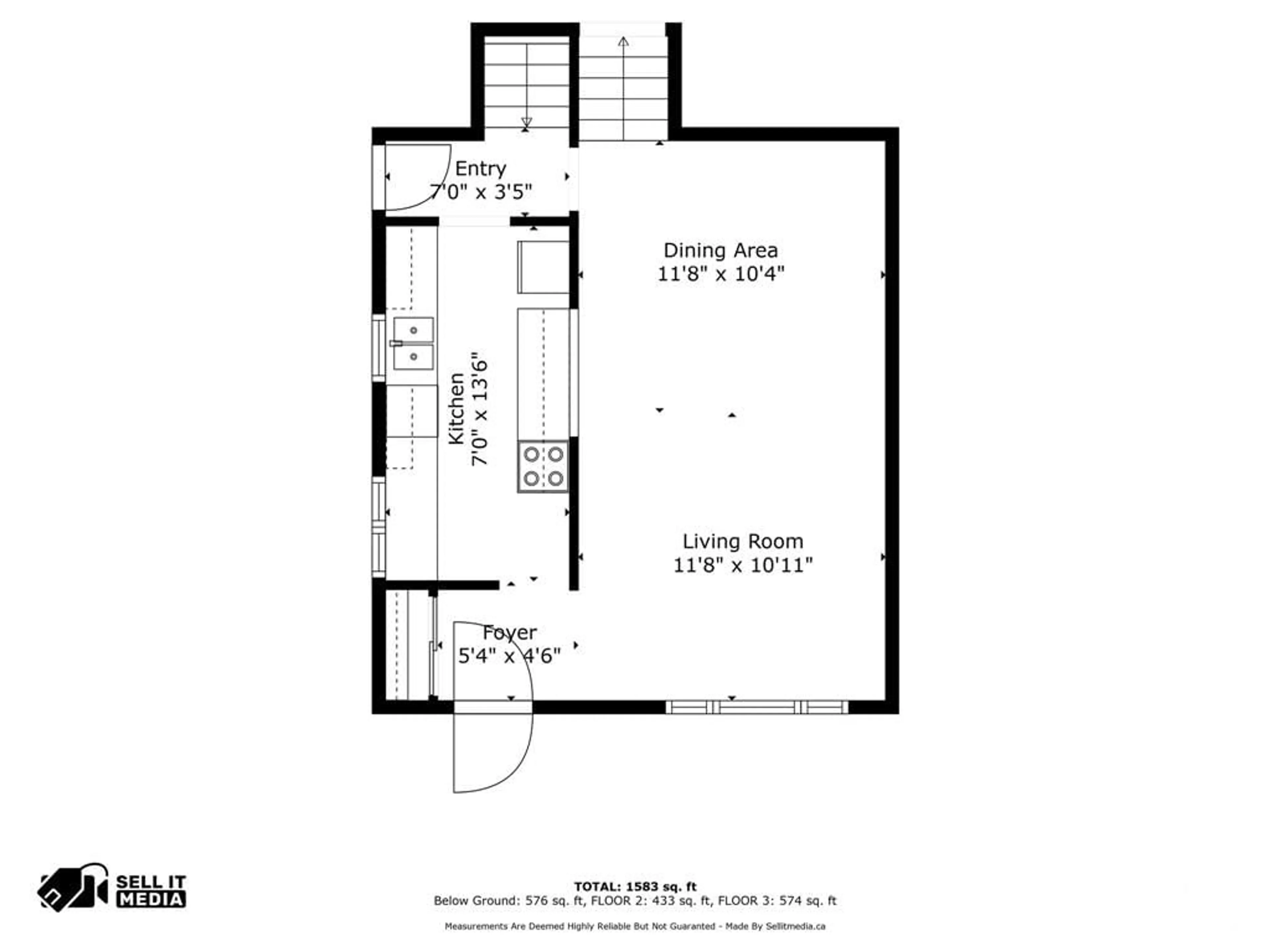 Floor plan for 49 BERTHA St, Vankleek Hill Ontario K0B 1R0