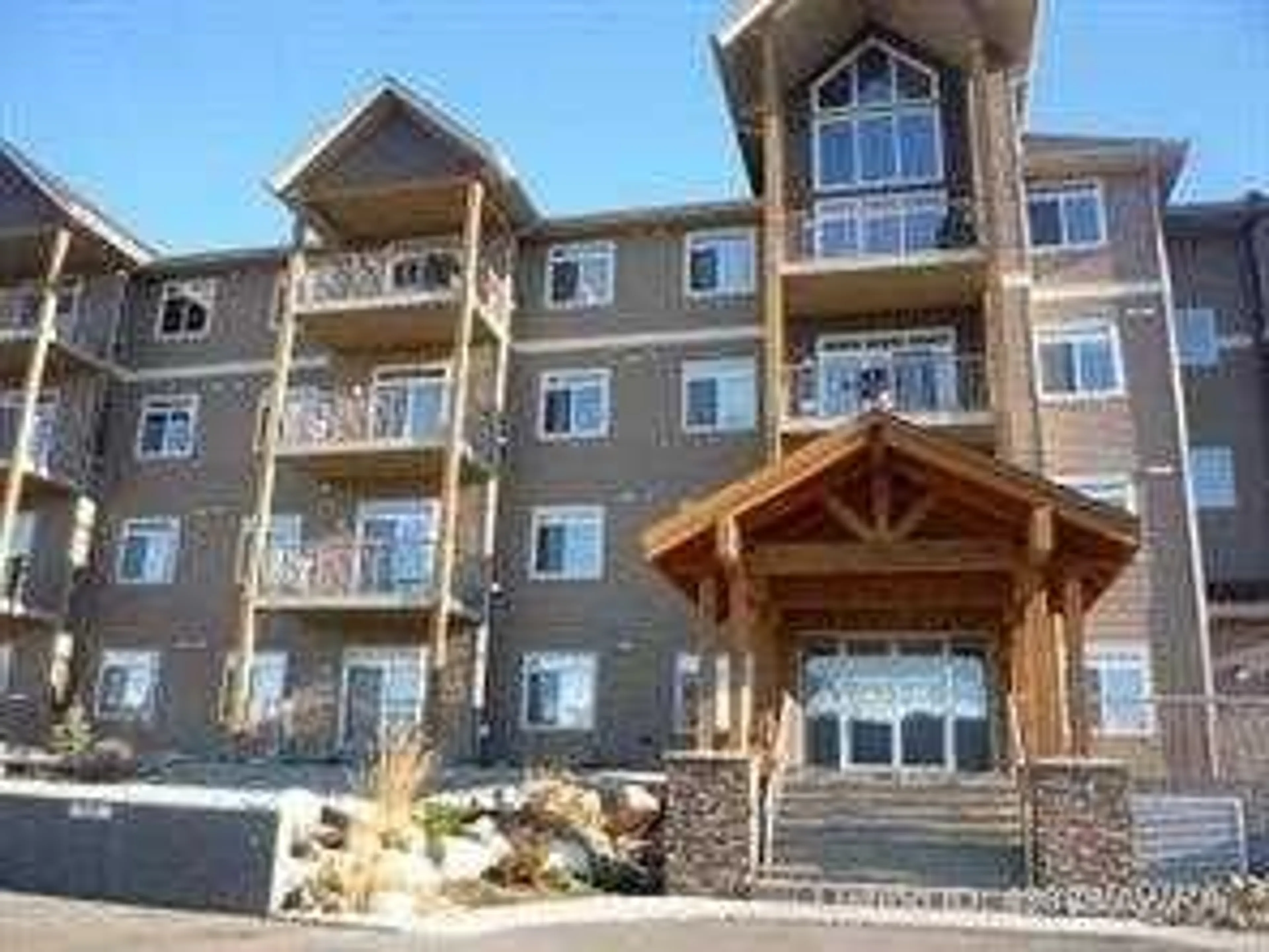 A pic from exterior of the house or condo for 160 Moberly Rd #210, Grande Cache Alberta T0E 0Y0