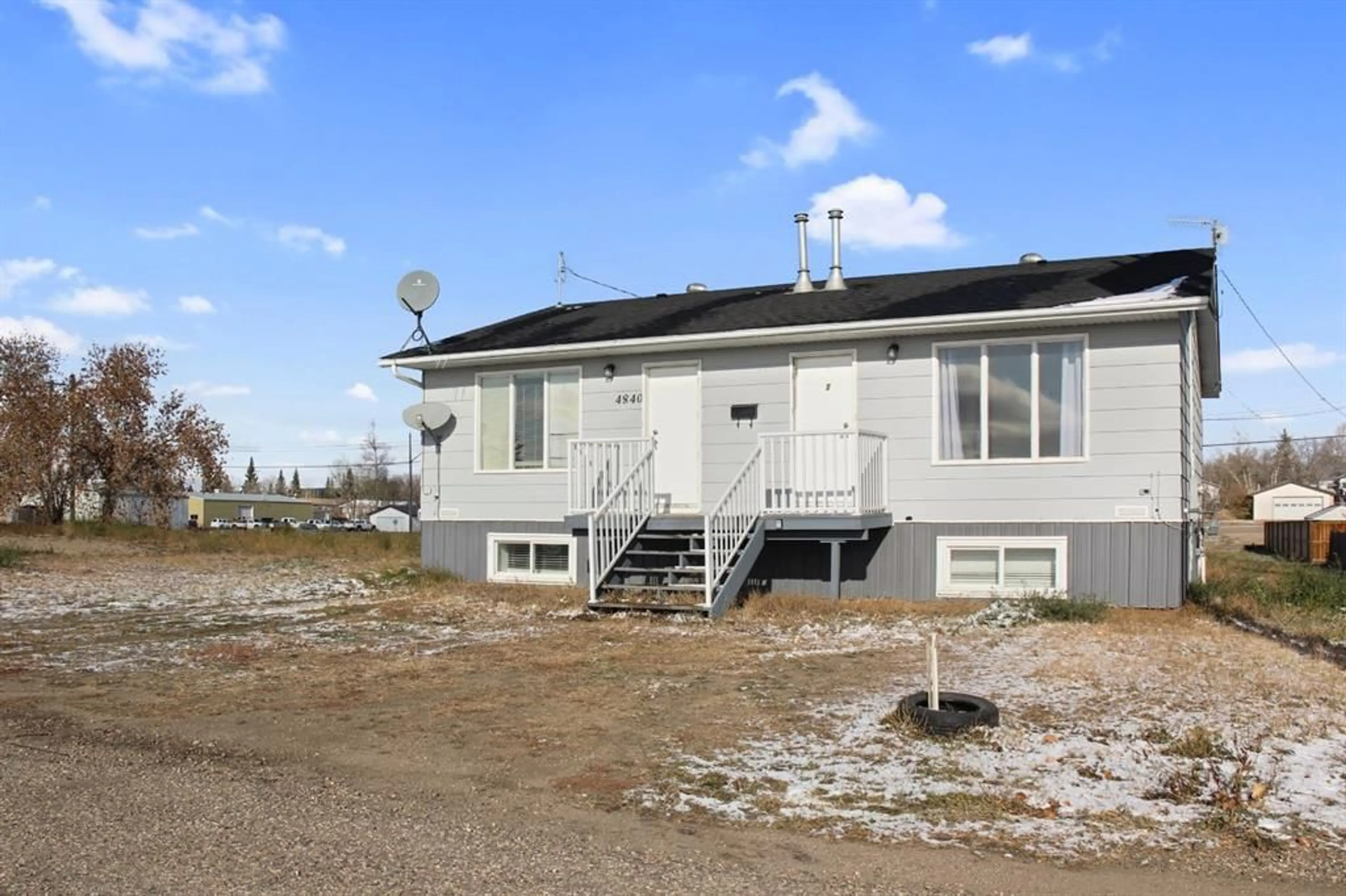 Frontside or backside of a home for 4840 49 Ave, Irma Alberta T0B 2H0