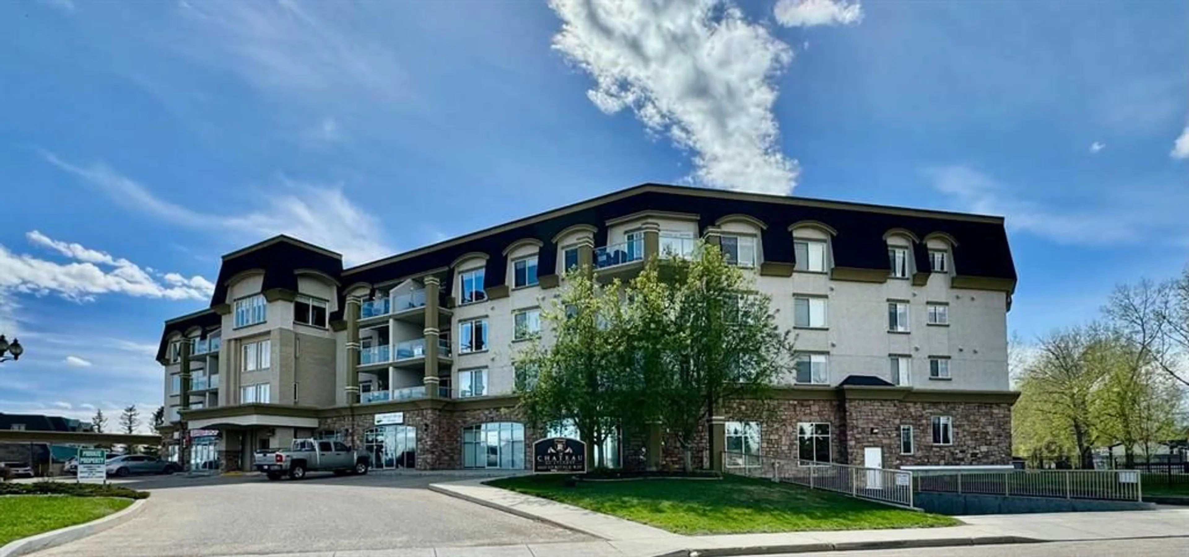 A pic from exterior of the house or condo for 4425 Heritage Way #308, Lacombe Alberta T4L 2P4