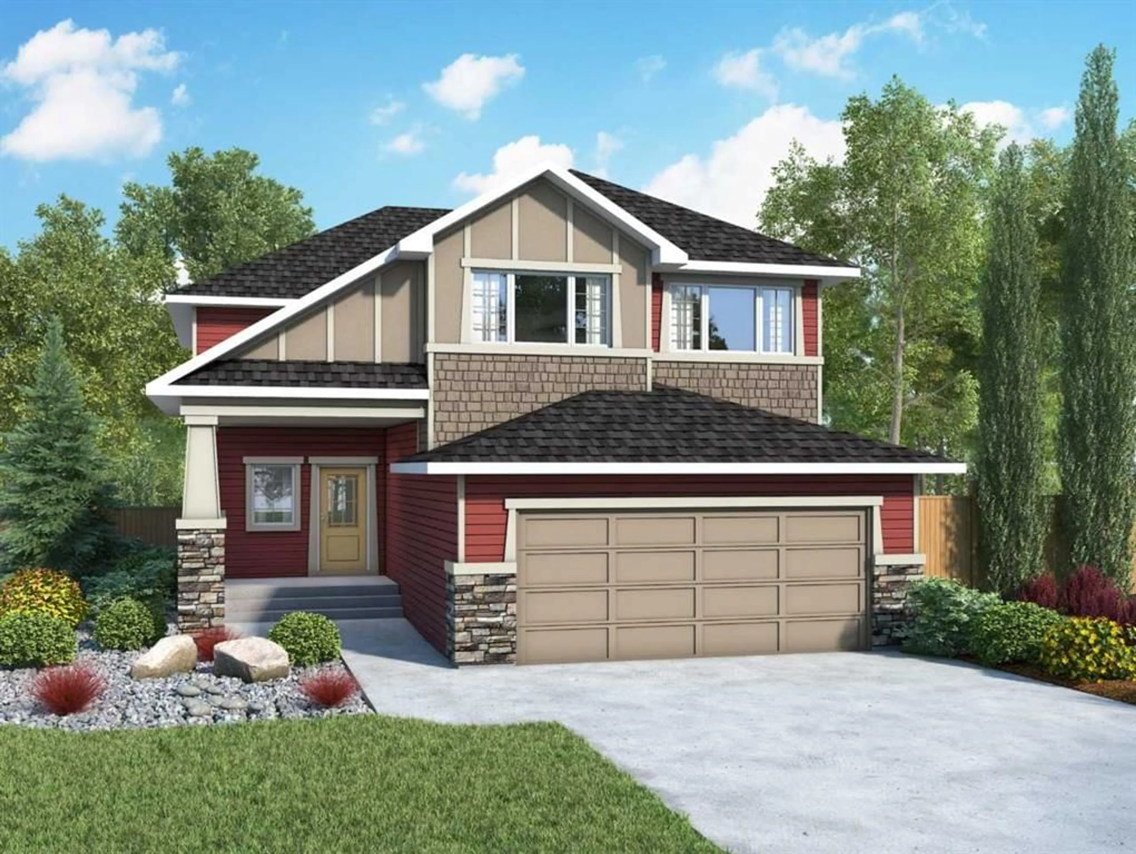 Frontside or backside of a home for 1651 Baywater St, Airdrie Alberta T4B0A7