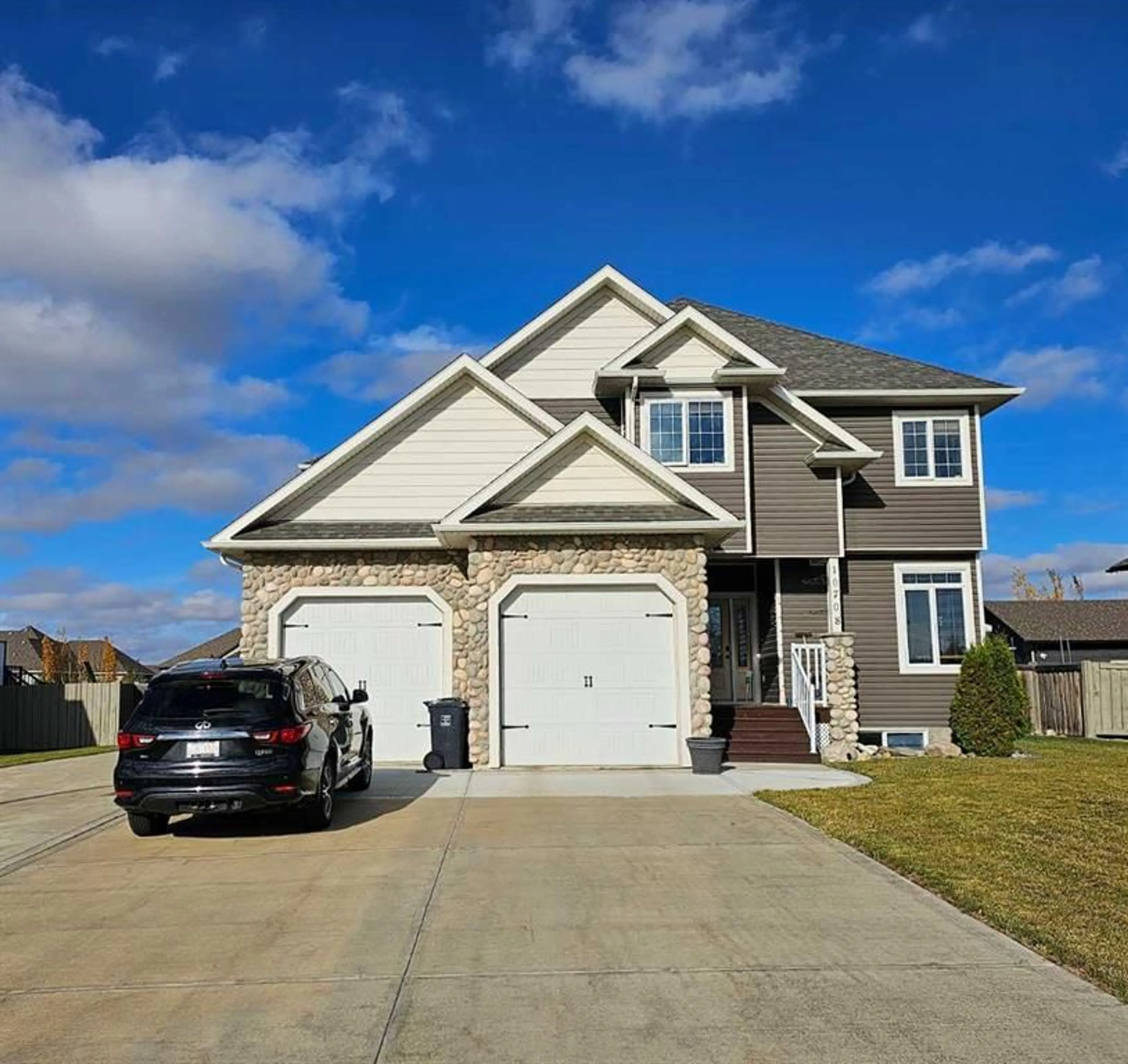 Frontside or backside of a home for 10708 158 Ave, Rural Grande Prairie No. 1, County of Alberta T8V 2H1