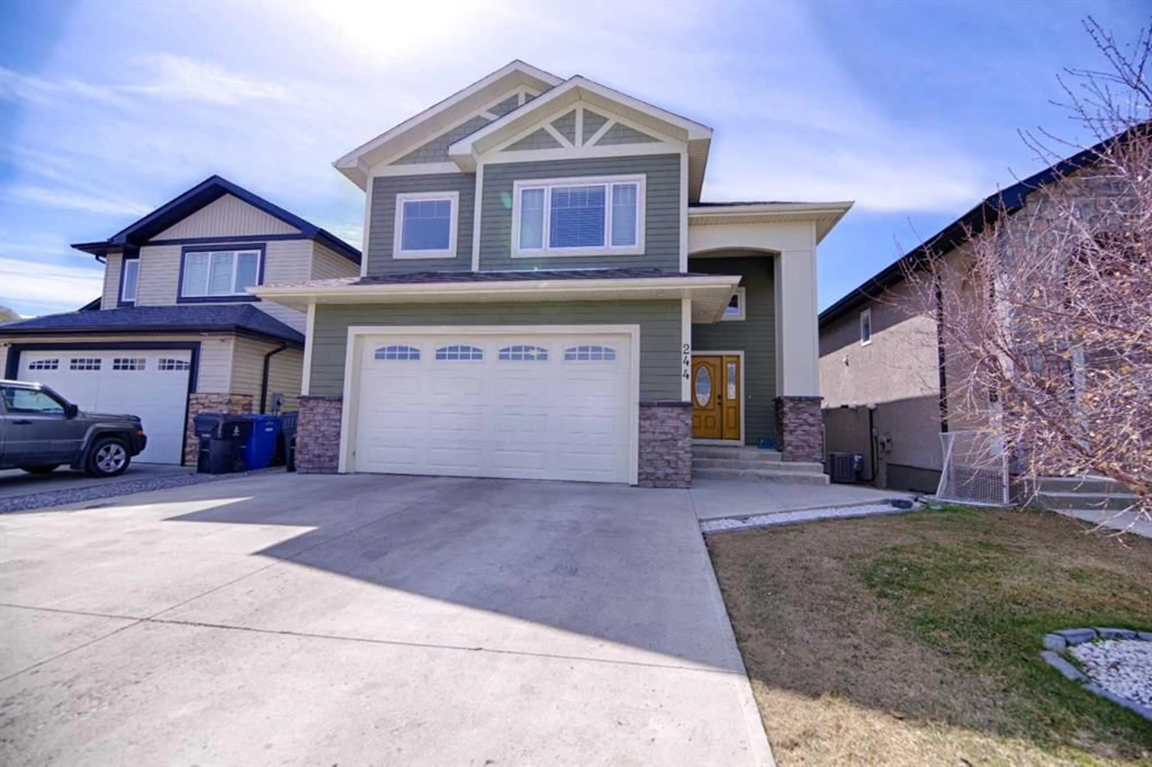 Frontside or backside of a home for 244 Sixmile Common, Lethbridge Alberta T1K 5S7