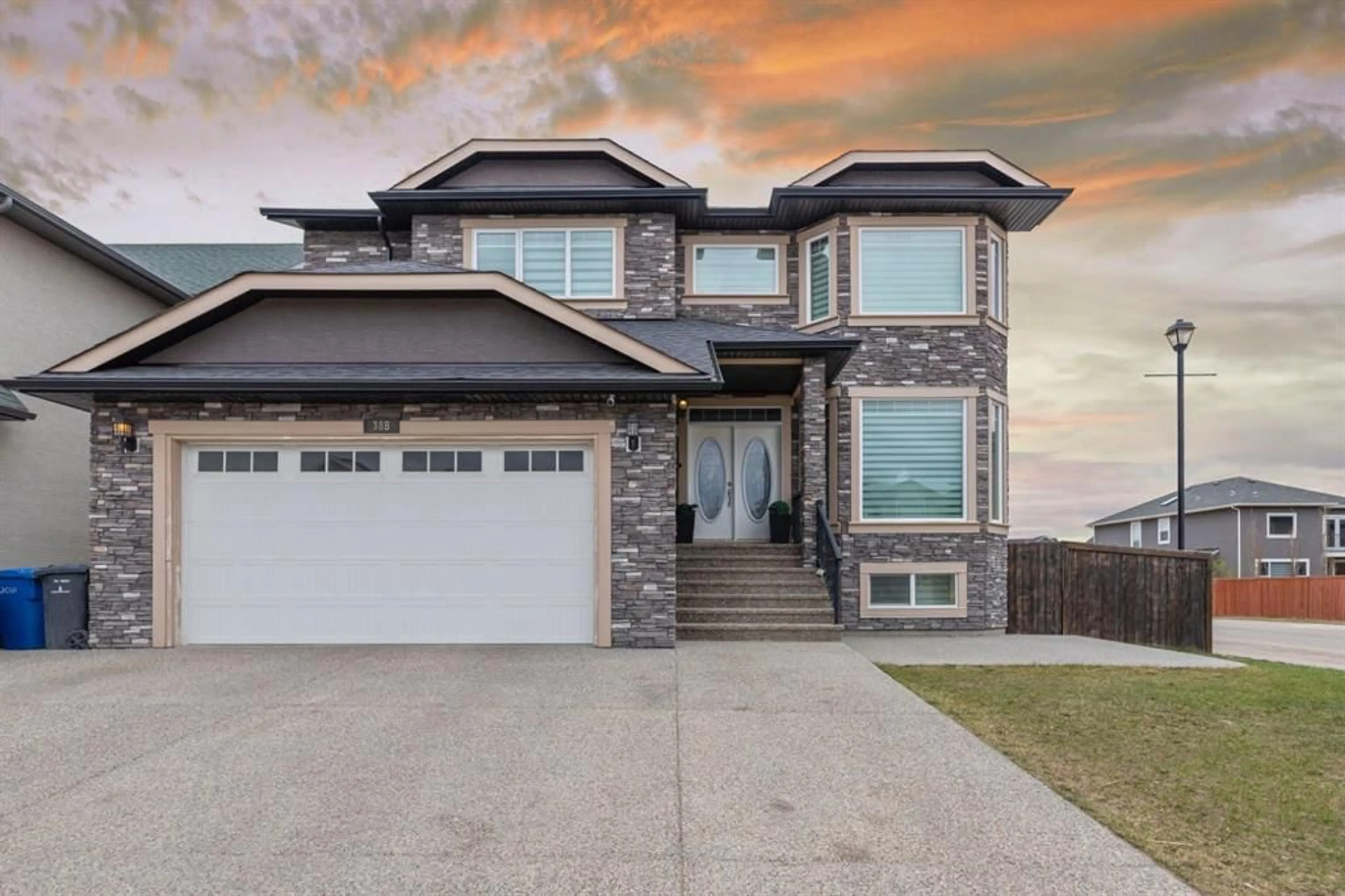 Frontside or backside of a home for 388 Kinniburgh Blvd, Chestermere Alberta T1X 0N3