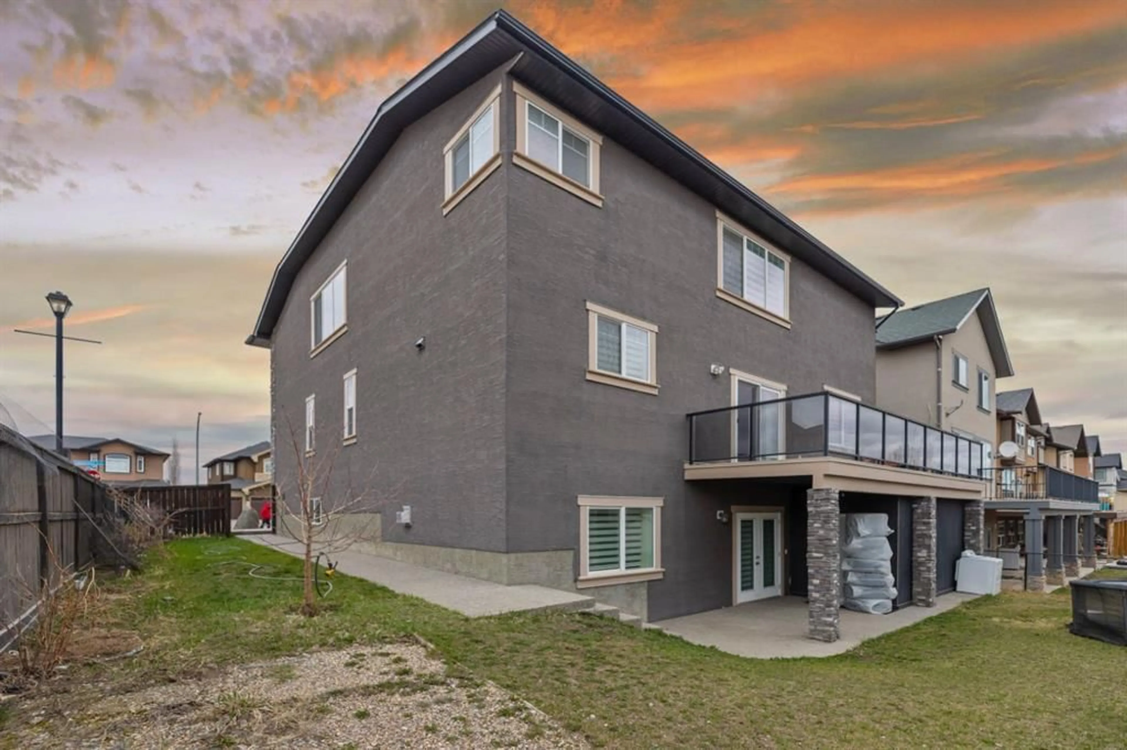 A pic from exterior of the house or condo for 388 Kinniburgh Blvd, Chestermere Alberta T1X 0N3