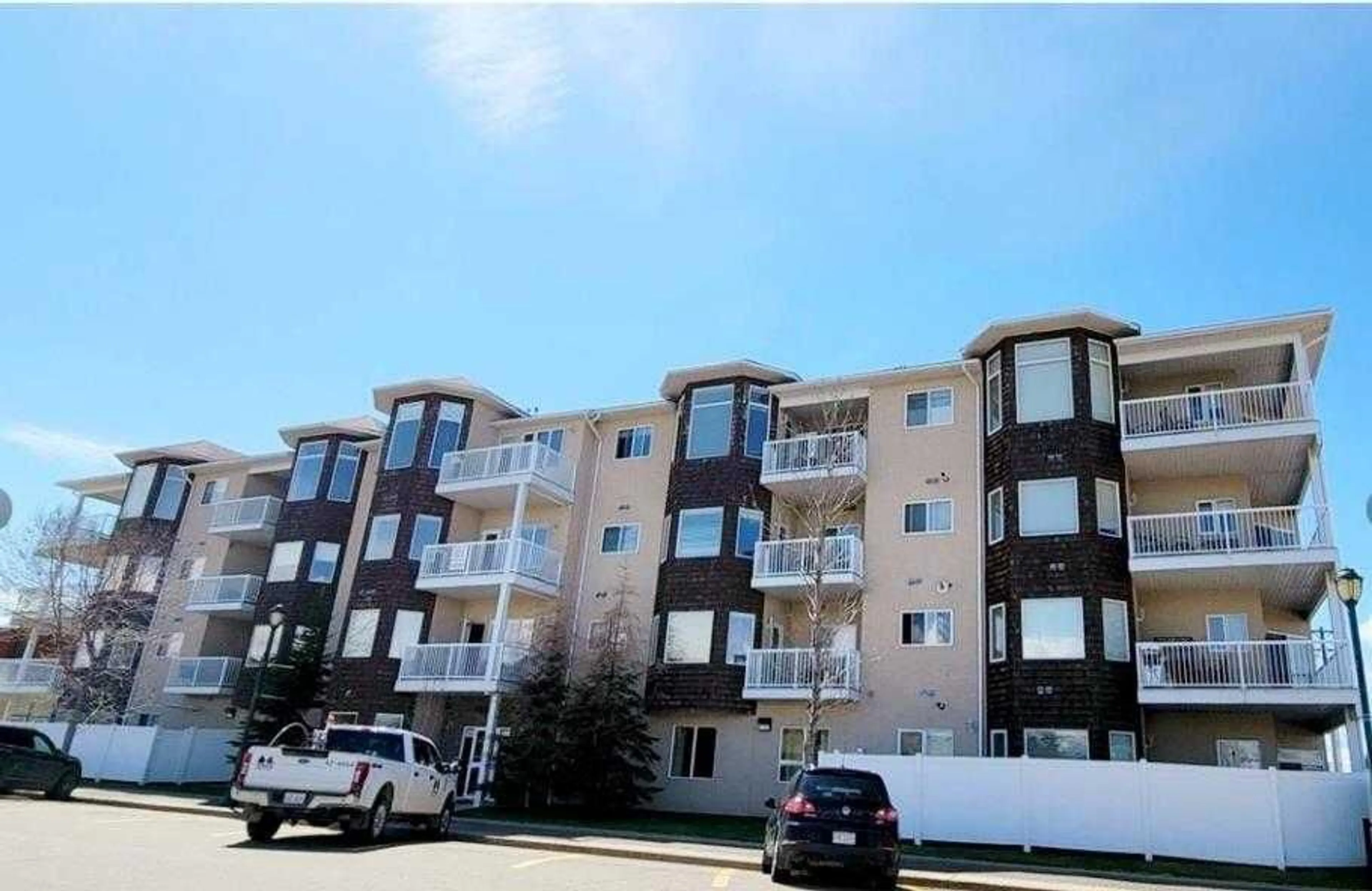 A pic from exterior of the house or condo for 10220 101 St #203, Lac La Biche Alberta T0A 2C0