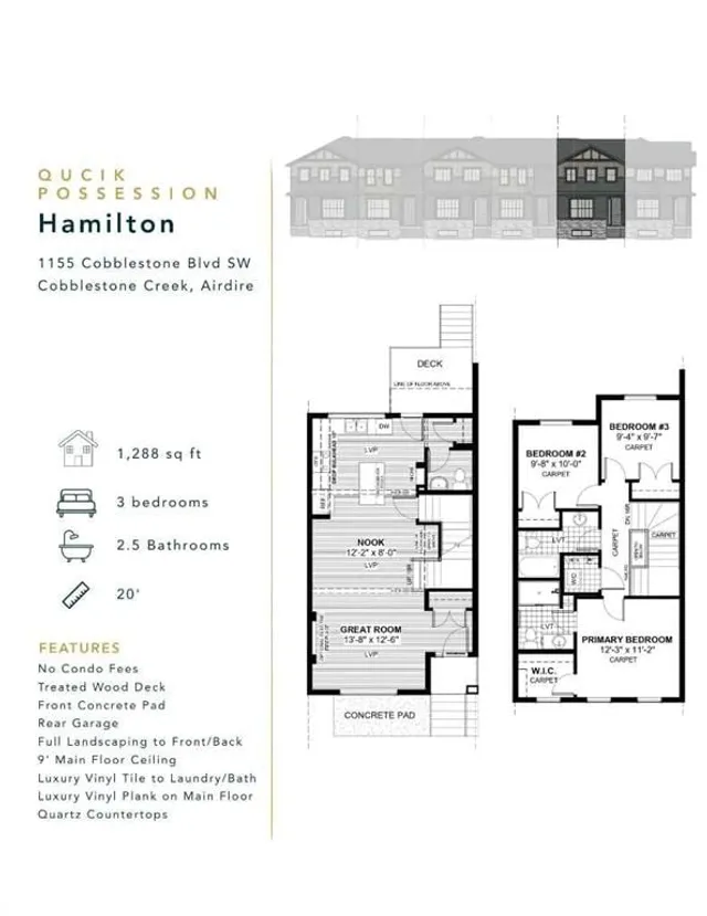 1171 Cobblestone Blvd, Airdrie 2