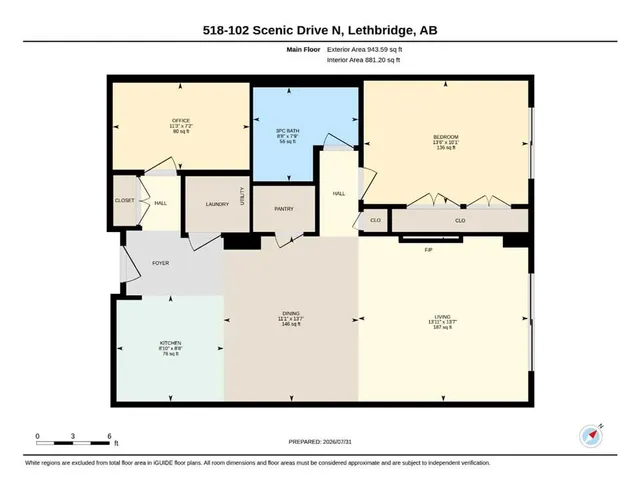 102 Scenic Dr #518, Lethbridge 2