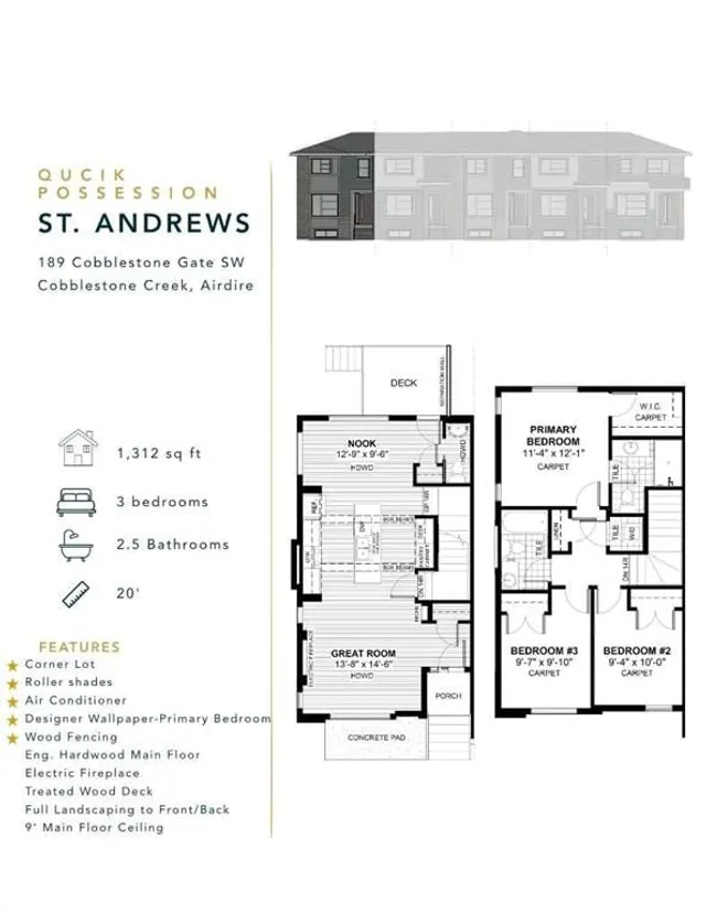 189 Cobblestone Gate, Airdrie 2