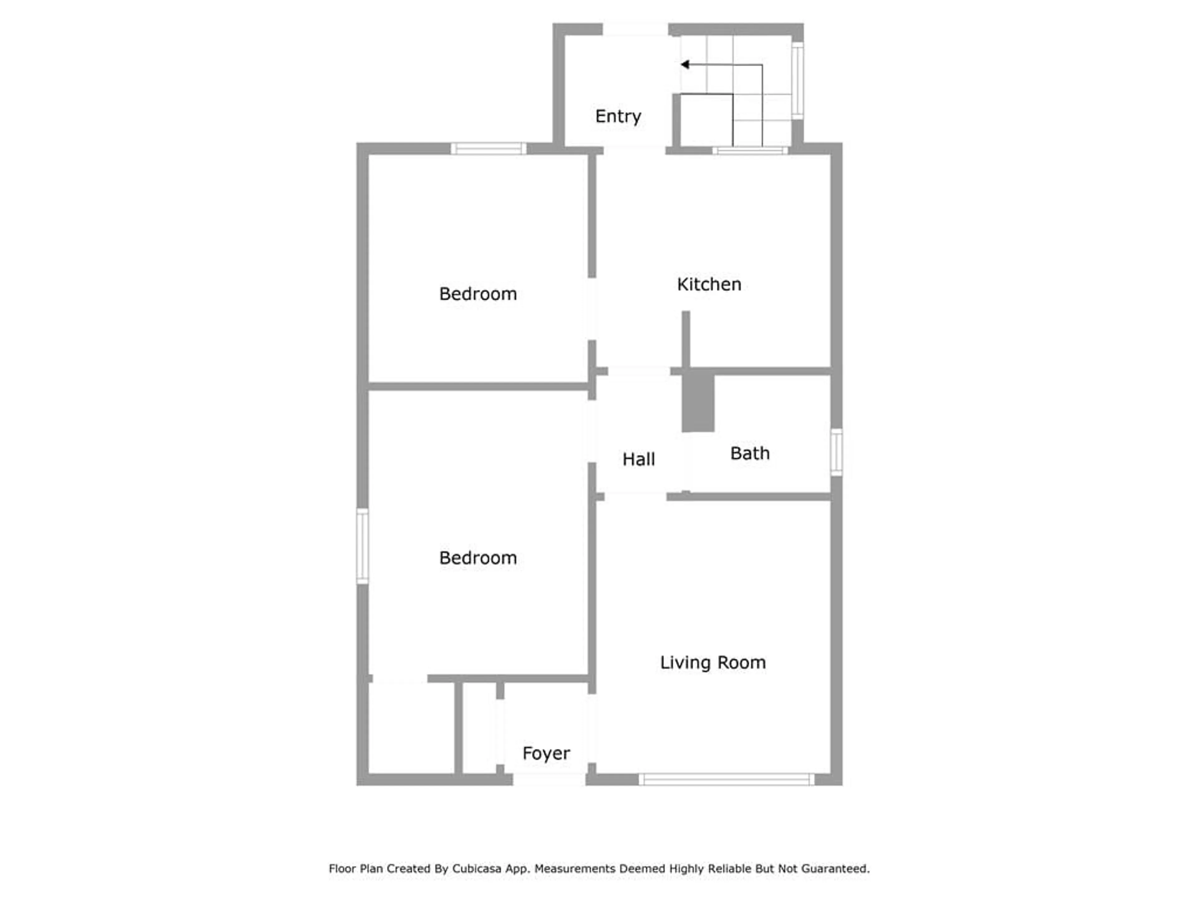 Floor plan for 430 BRUNSWICK St, Hamilton Ontario L8H 6S4