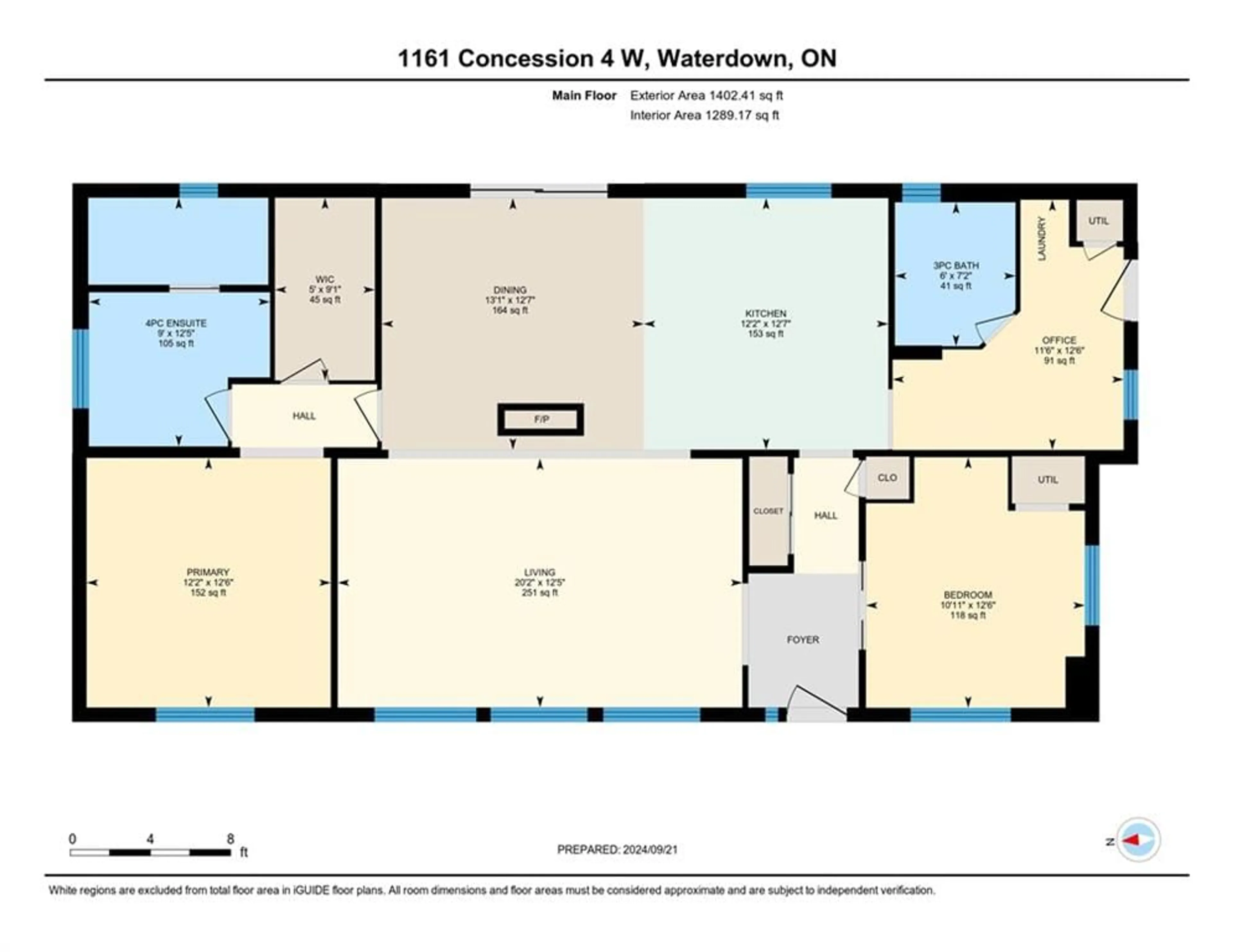 Floor plan for 1161 4TH CONCESSION RD, Flamborough Ontario L8B 0X3