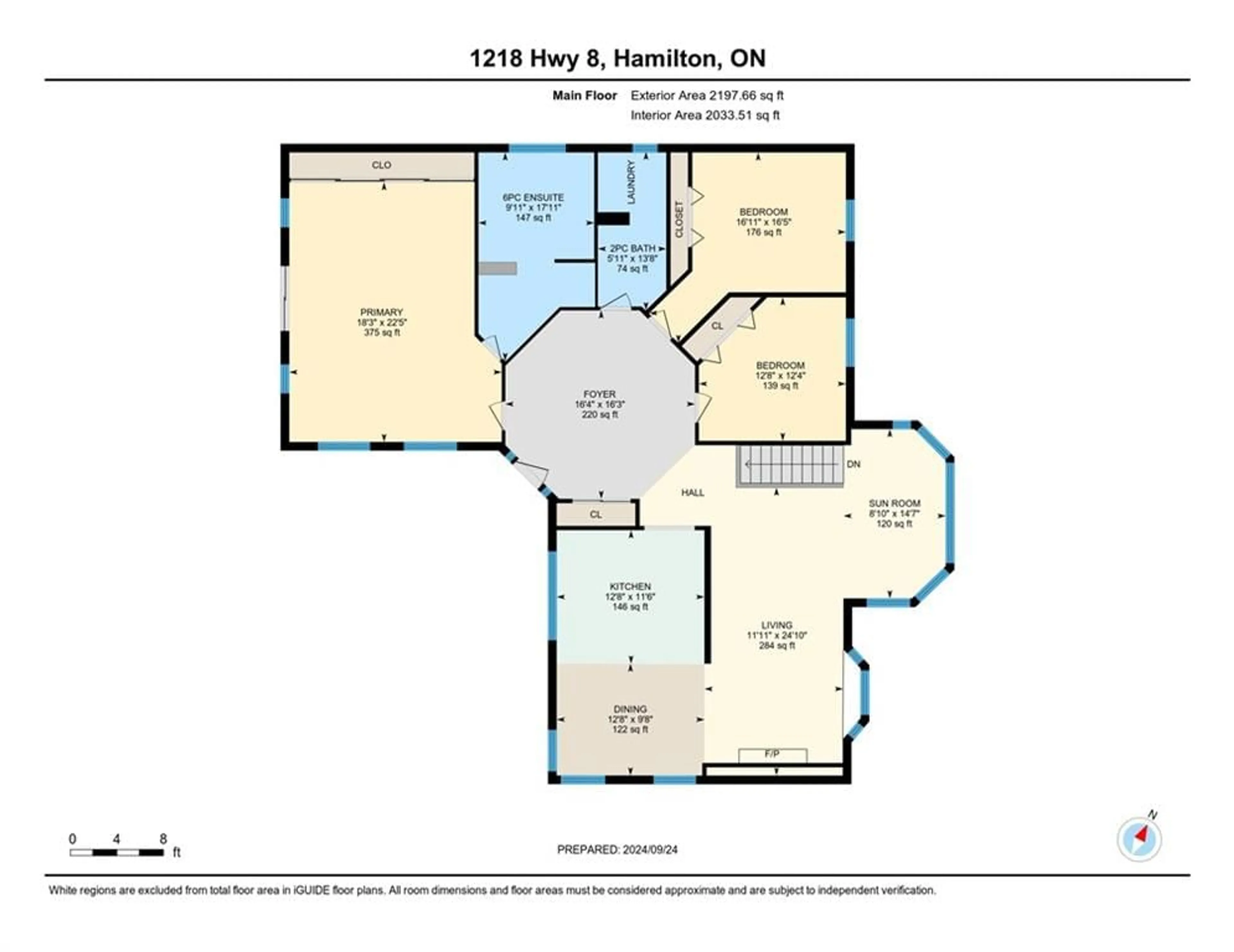 Floor plan for 1218 HIGHWAY 8, Stoney Creek Ontario L8E 5K2