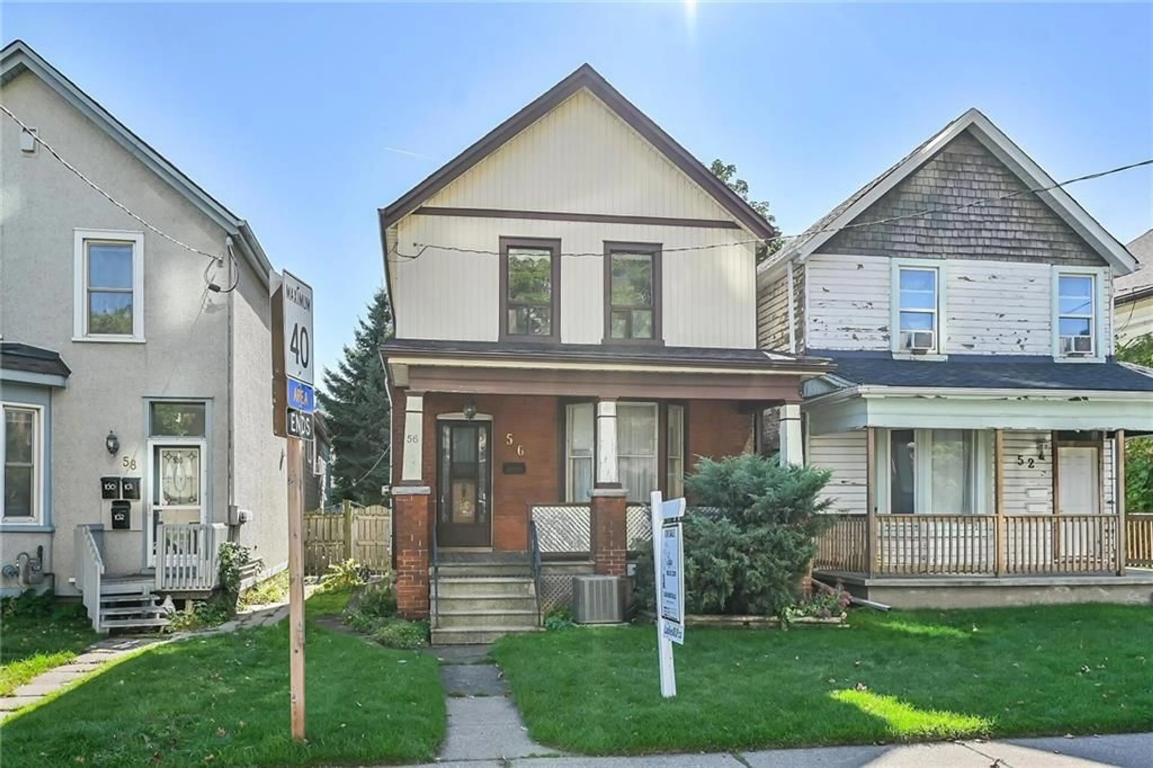 Frontside or backside of a home for 56 AIKMAN Ave, Hamilton Ontario L8M 1P7