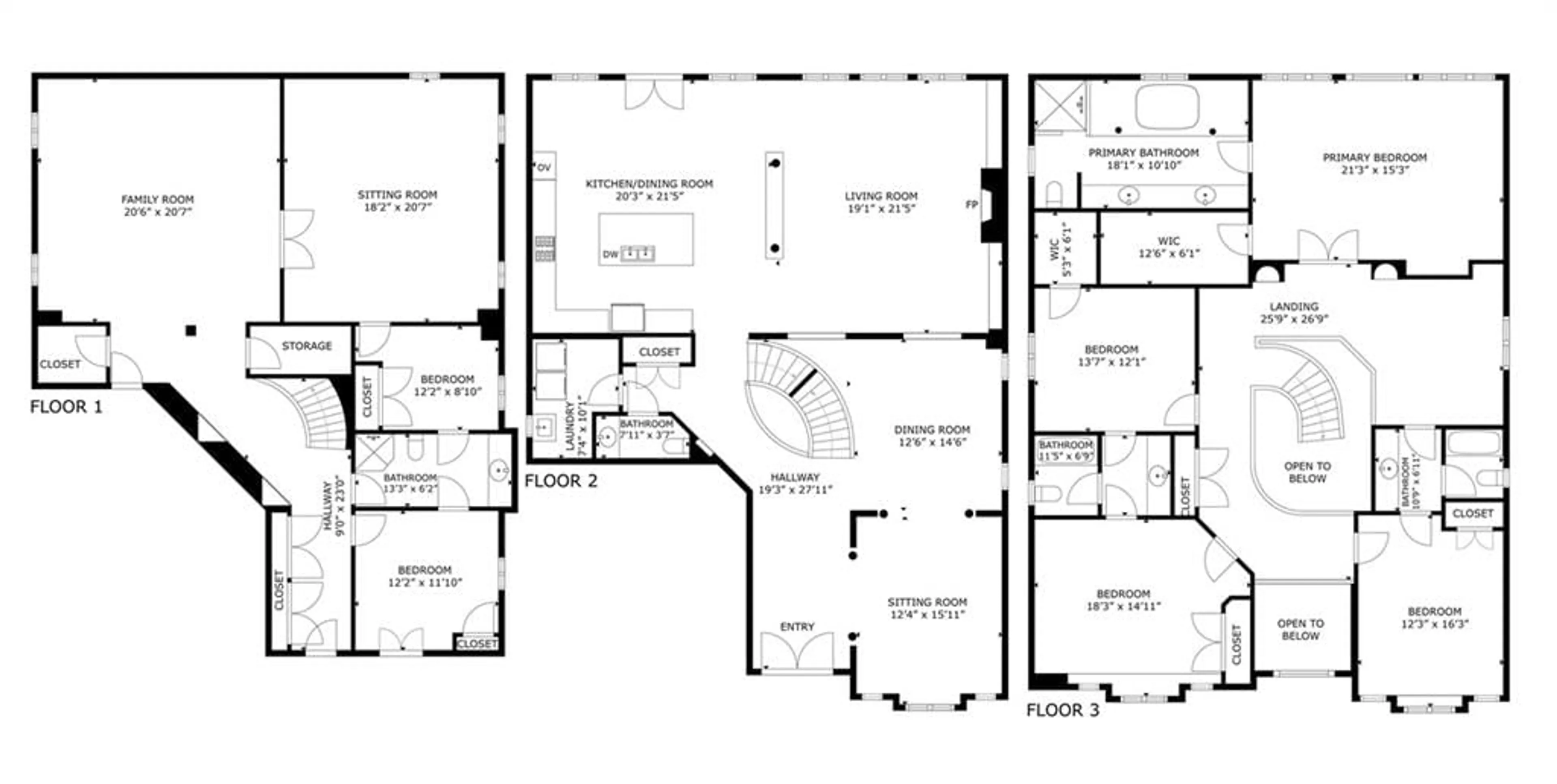 Floor plan for 207 DIIORIO Cir, Ancaster Ontario L9K 1T1