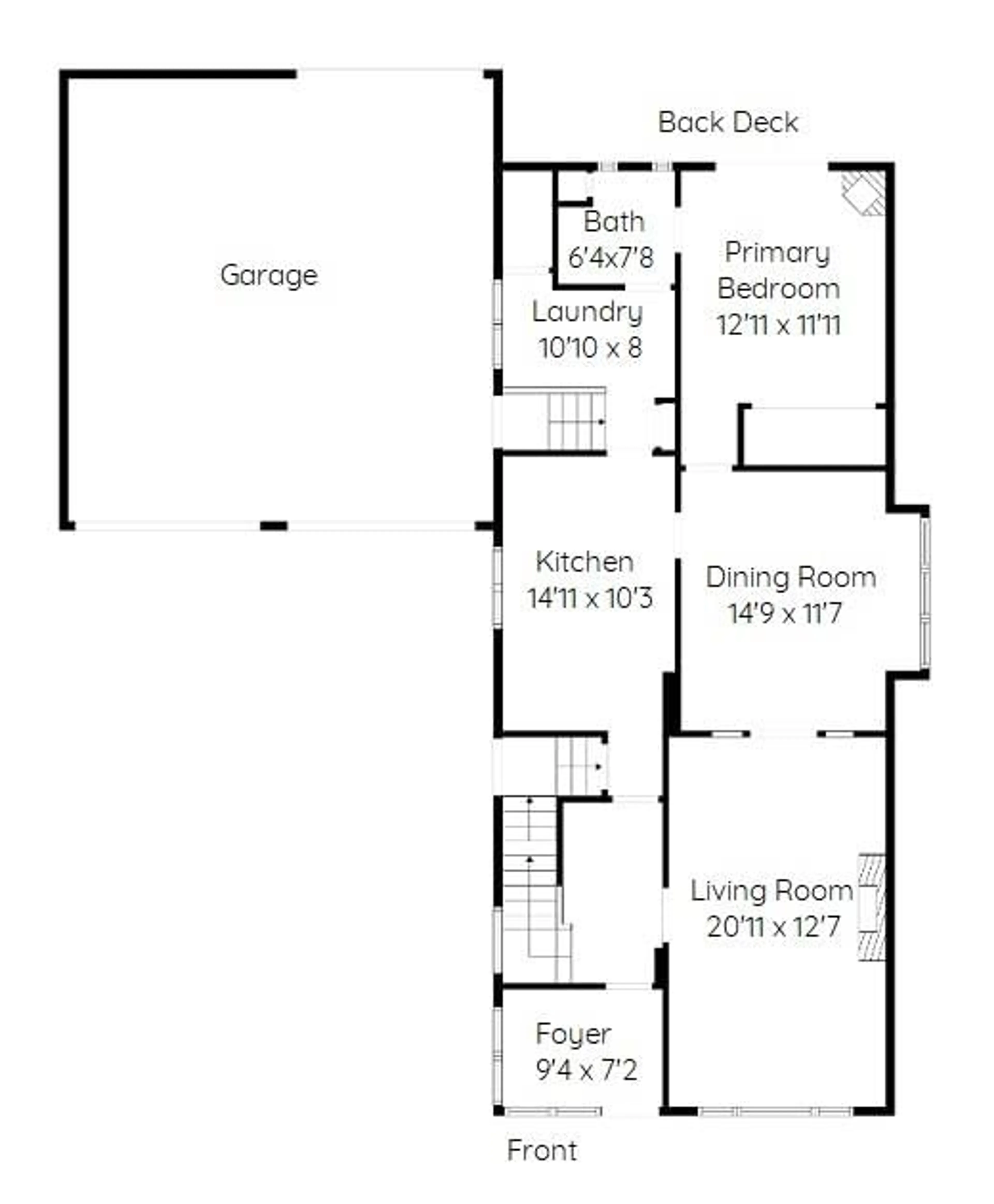 Floor plan for 89 MAIN St, Hagersville Ontario N0A 1H0