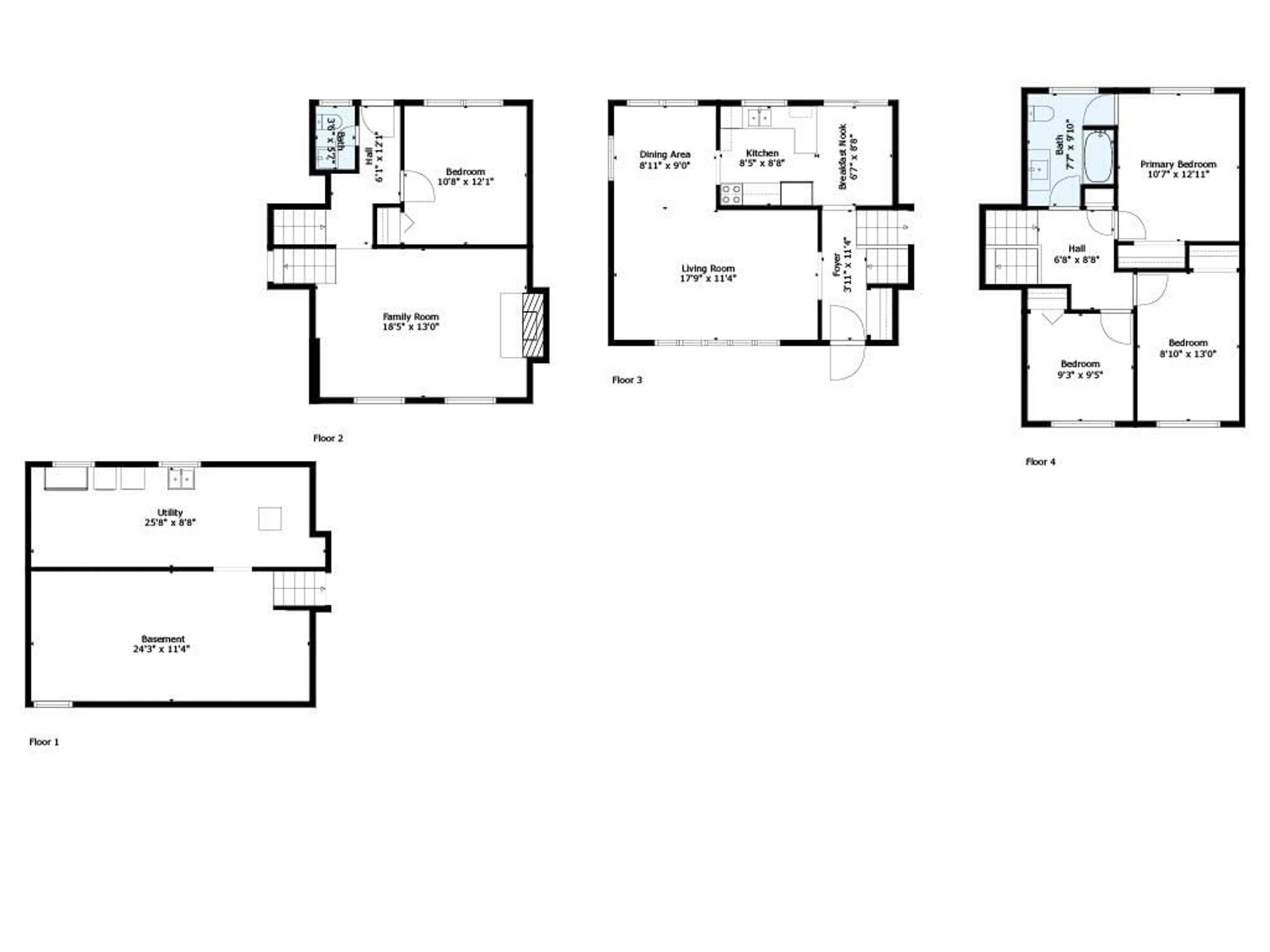 Floor plan for 495 ROSEDALE Cres, Burlington Ontario L7N 2S7