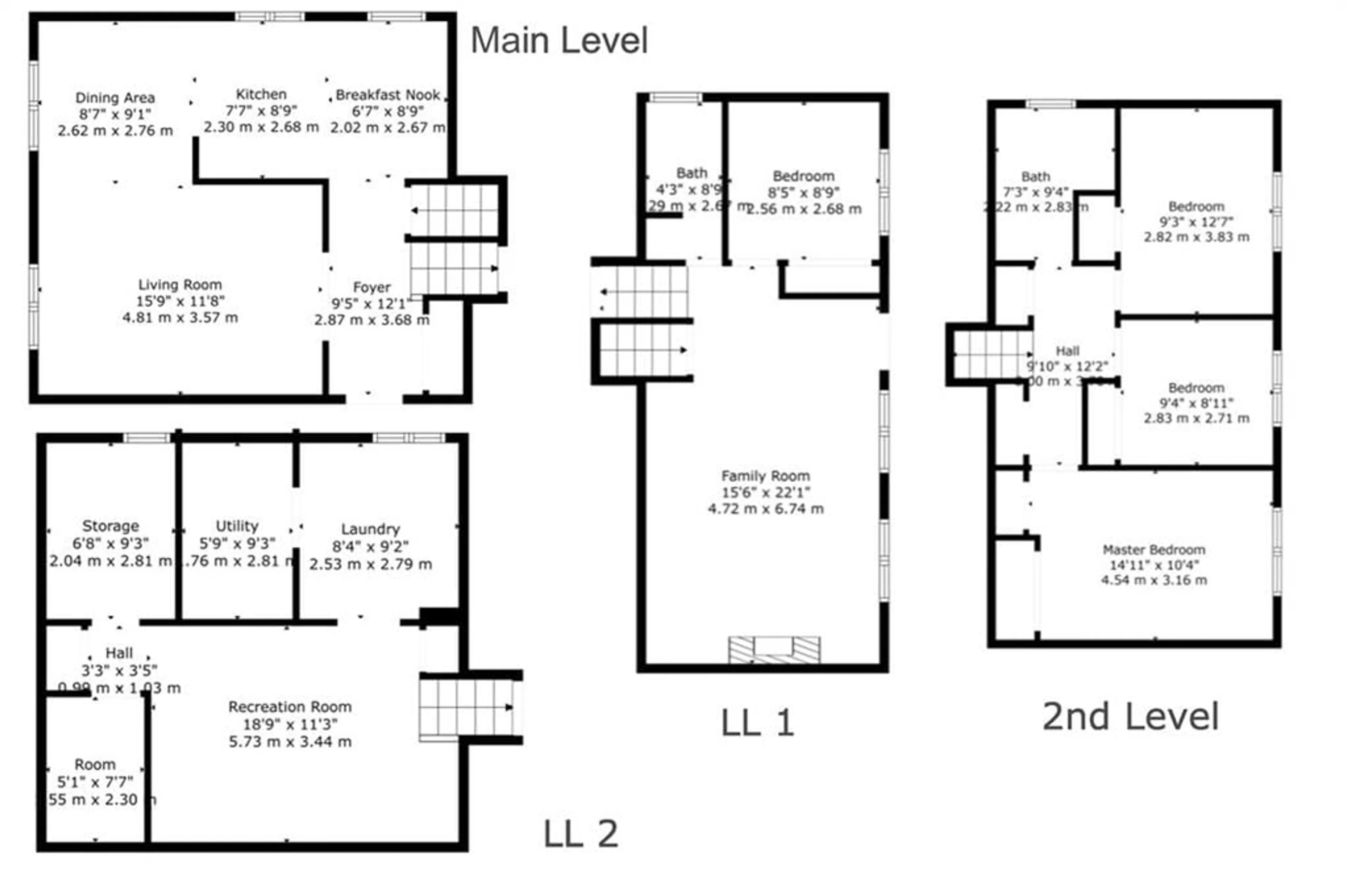 Floor plan for 8055 THORTON St, Niagara Falls Ontario L2H 2C2