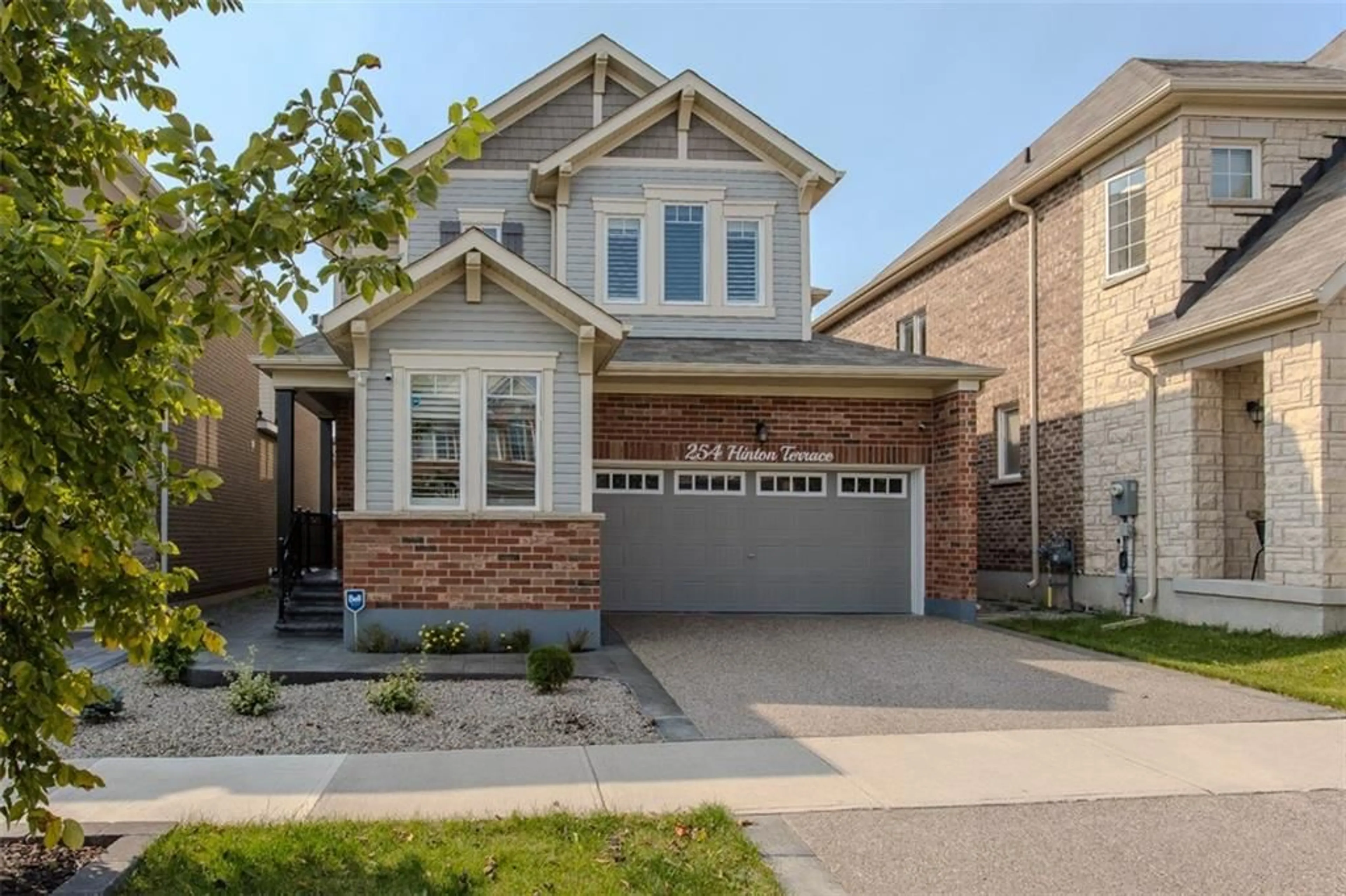 Home with brick exterior material for 254 HINTON Terr, Milton Ontario L9E 1C8