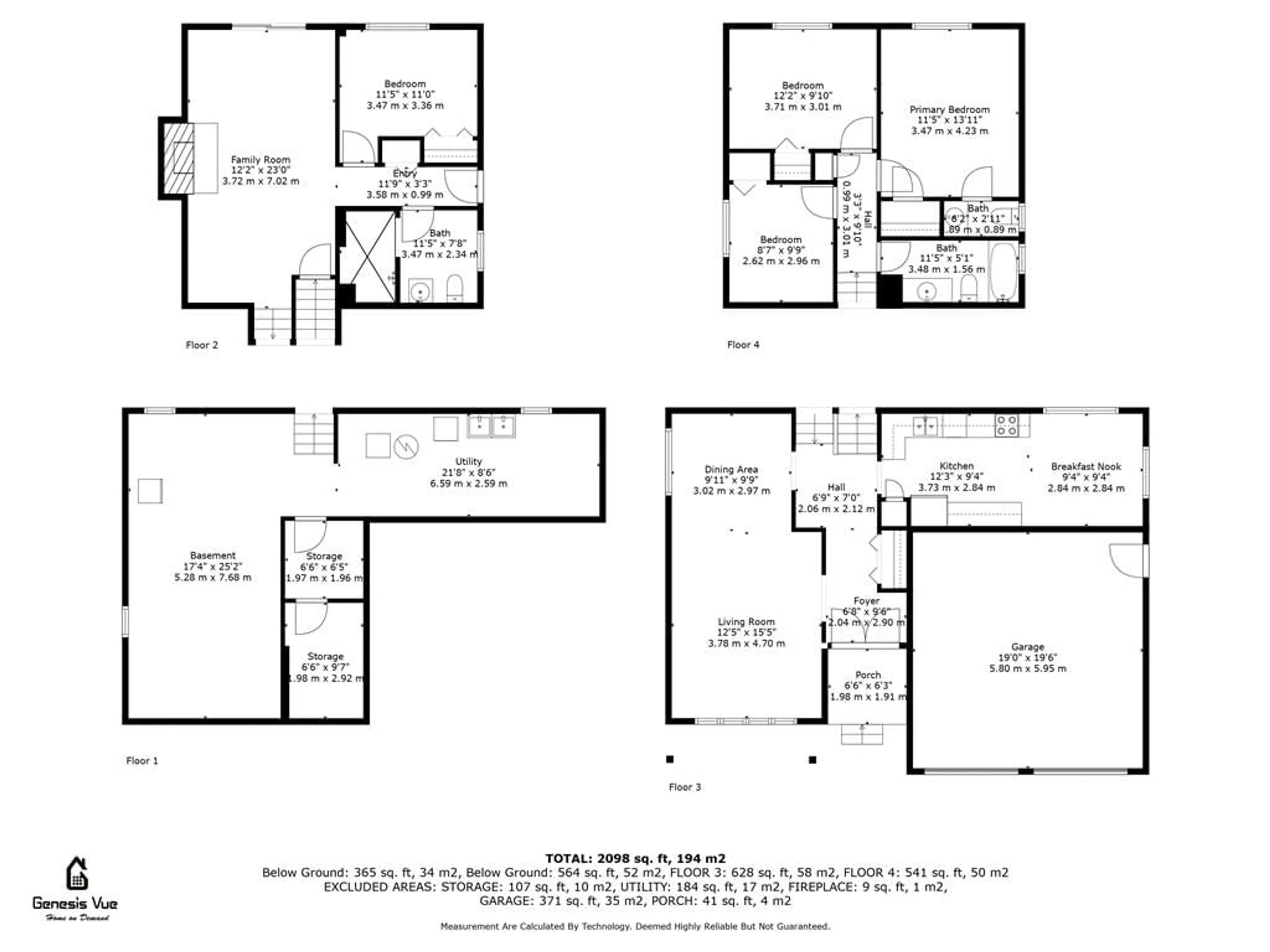 Floor plan for 296 Ridge Dr, Milton Ontario L9T 1X3