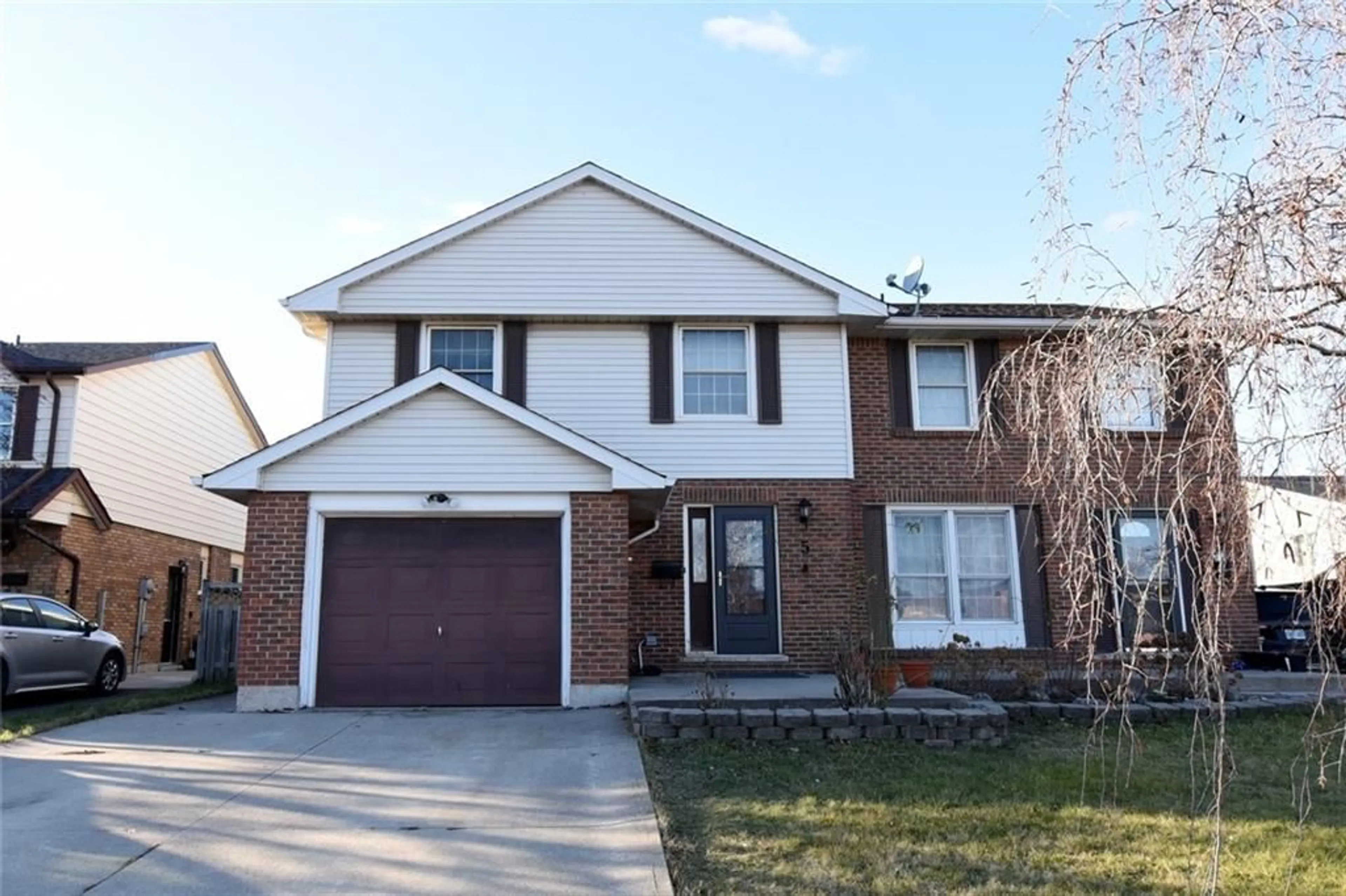 Home with brick exterior material for 5 SPARTAN Ave, Stoney Creek Ontario L8E 3X4