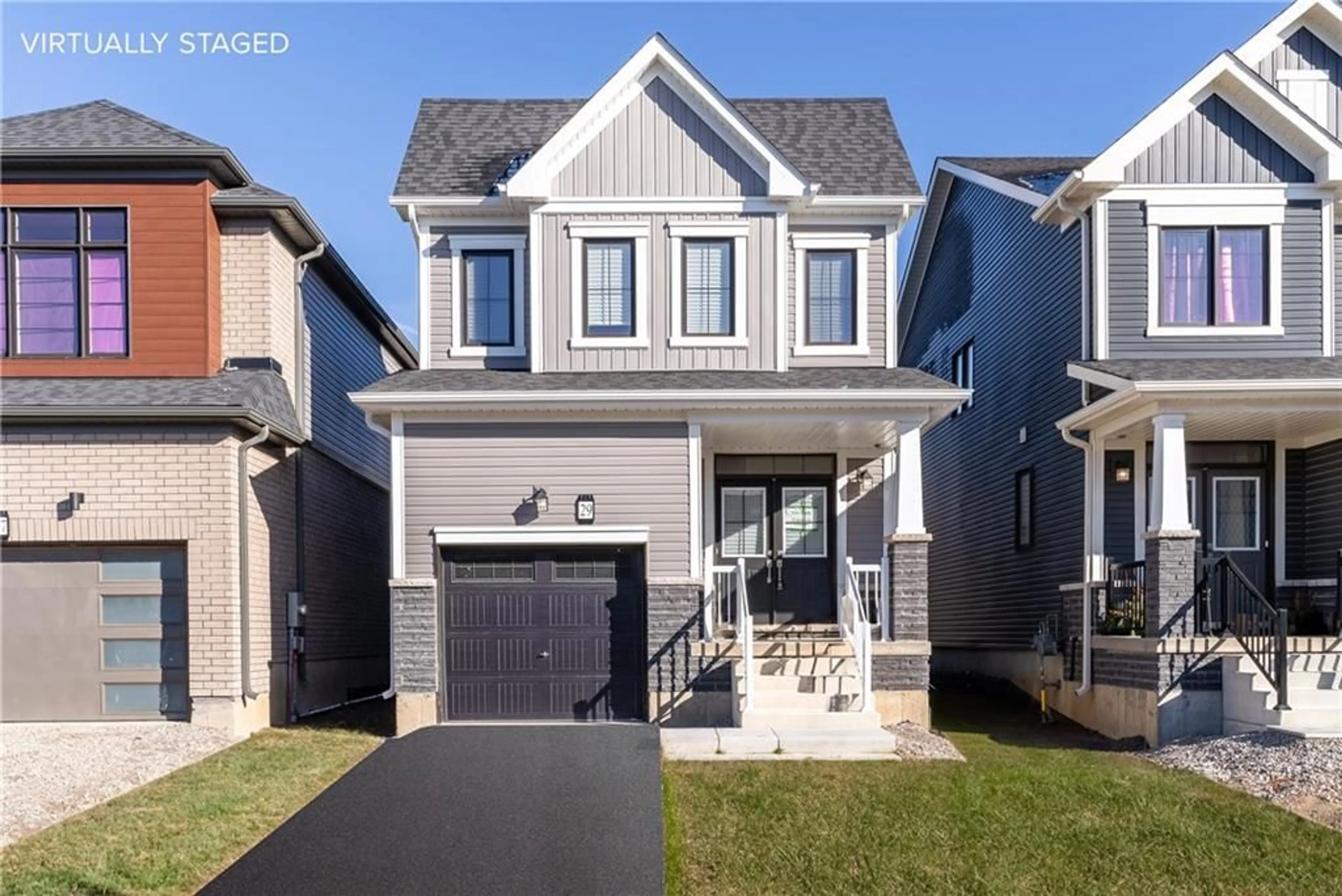 Frontside or backside of a home for 29 Basswood Cres, Caledonia Ontario N3W 0H5