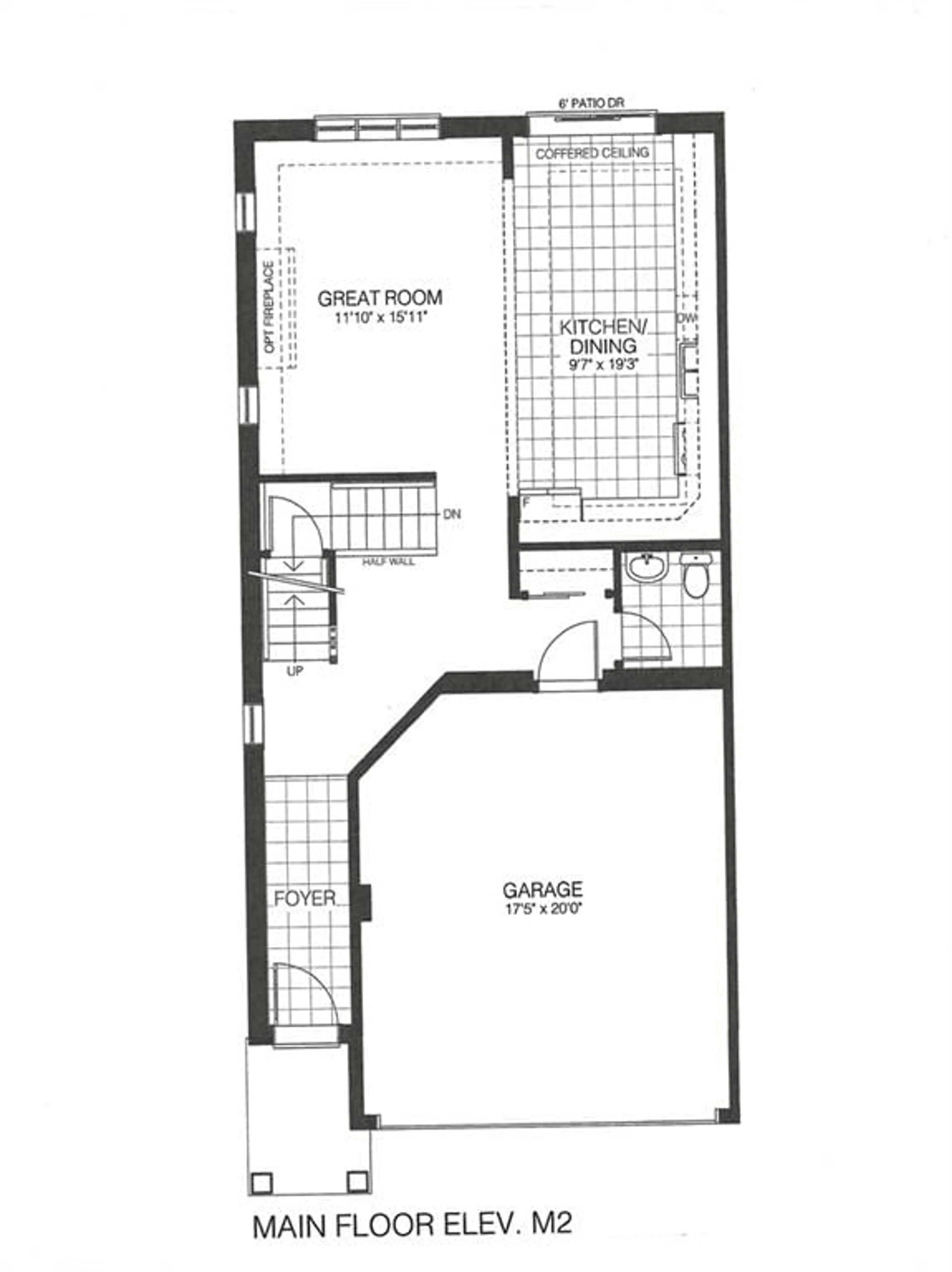 Floor plan for 4552 PORTAGE Rd #54, Niagara Falls Ontario L2E 0B8