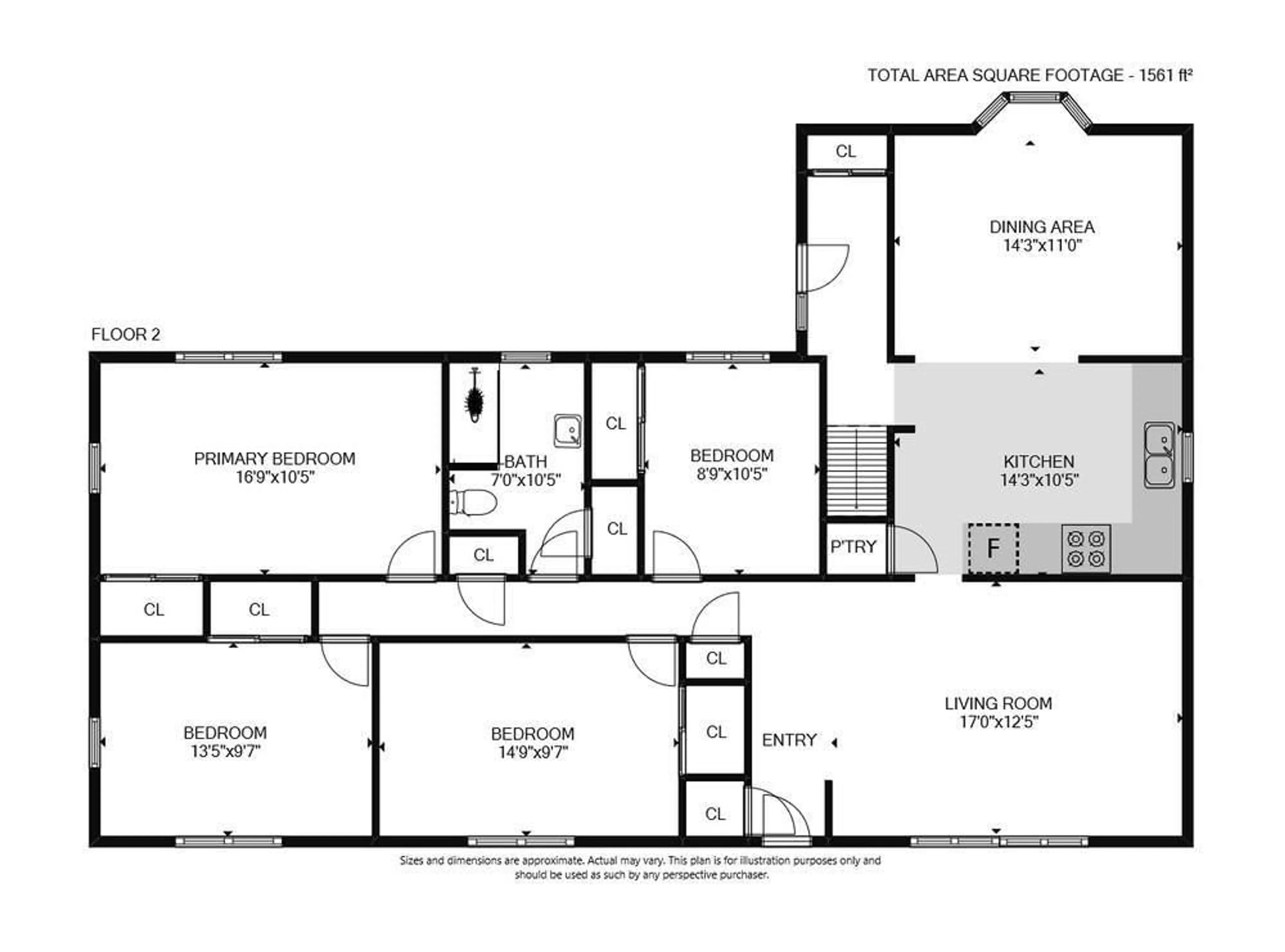 Floor plan for 4132 FLY Rd, Lincoln Ontario L0R 1G0