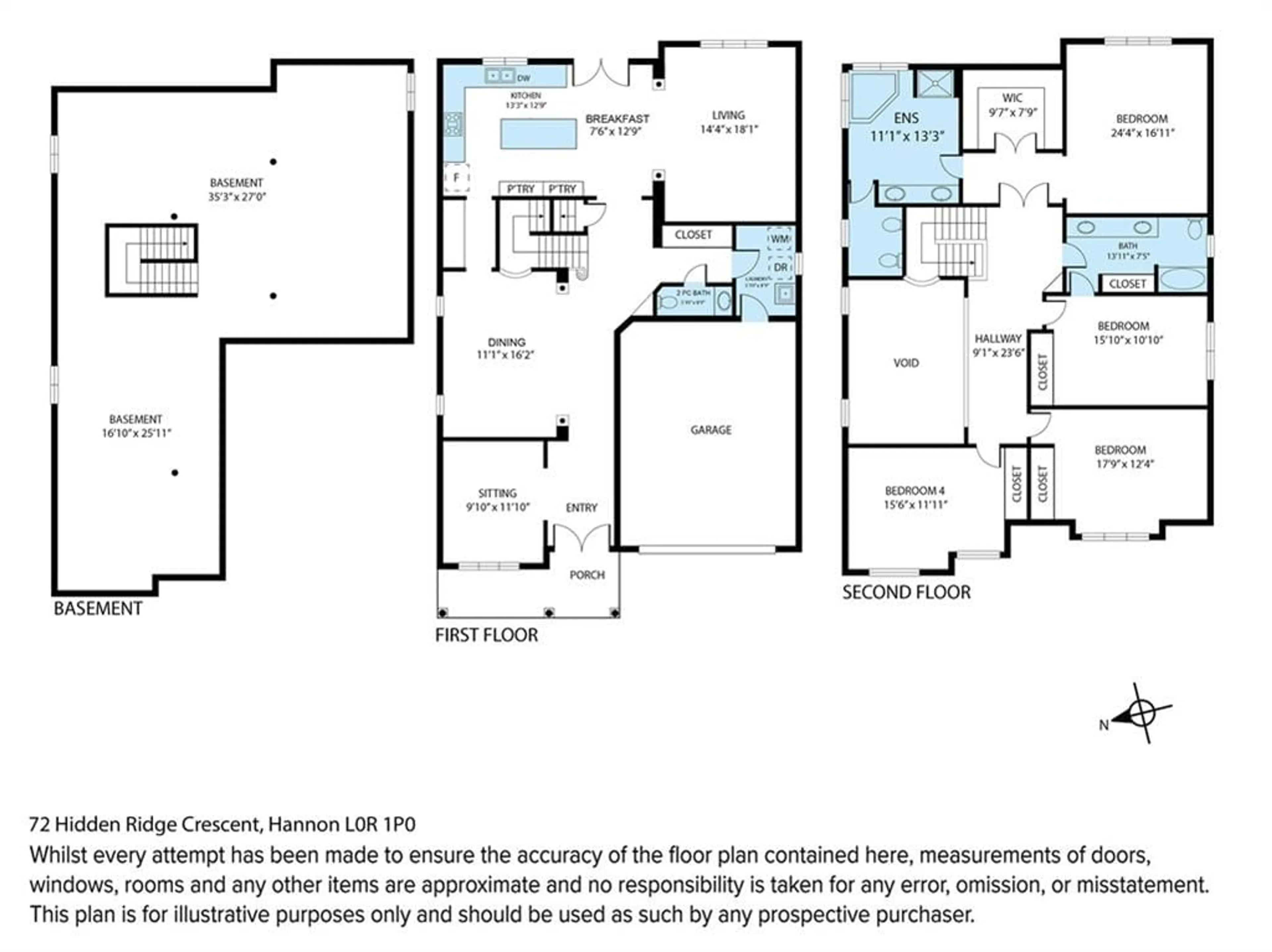 Floor plan for 72 HIDDEN RIDGE Cres, Stoney Creek Ontario L0R 1P0