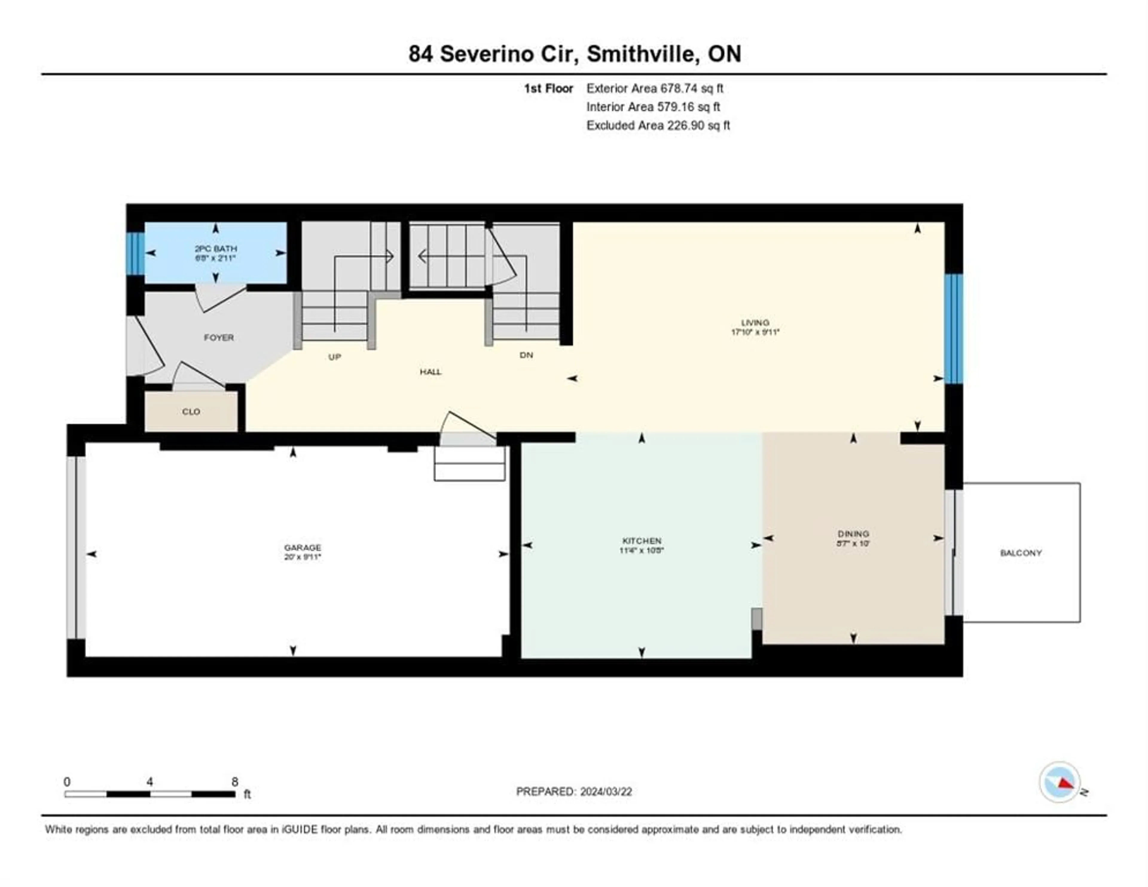 Floor plan for 84 Severino Cir, Smithville Ontario L0R 2A0