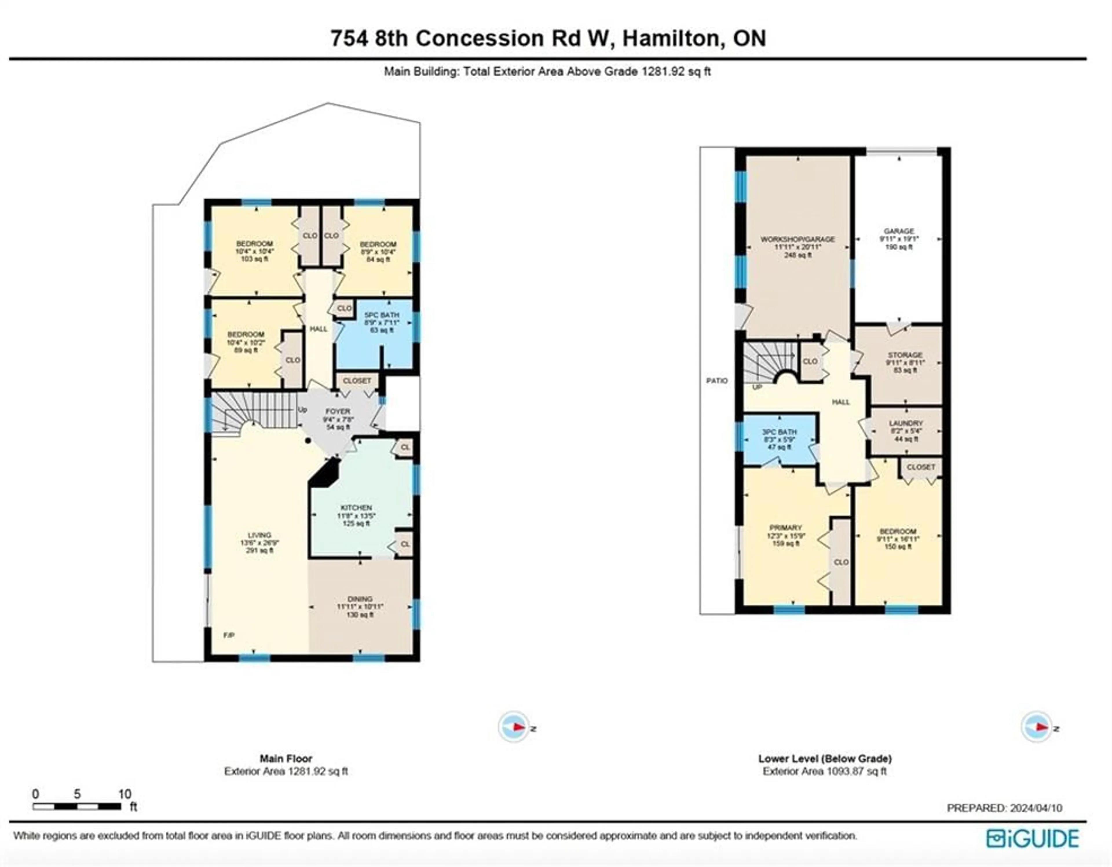 Floor plan for 754 8th Concession Rd, Flamborough Ontario N0B 2J0
