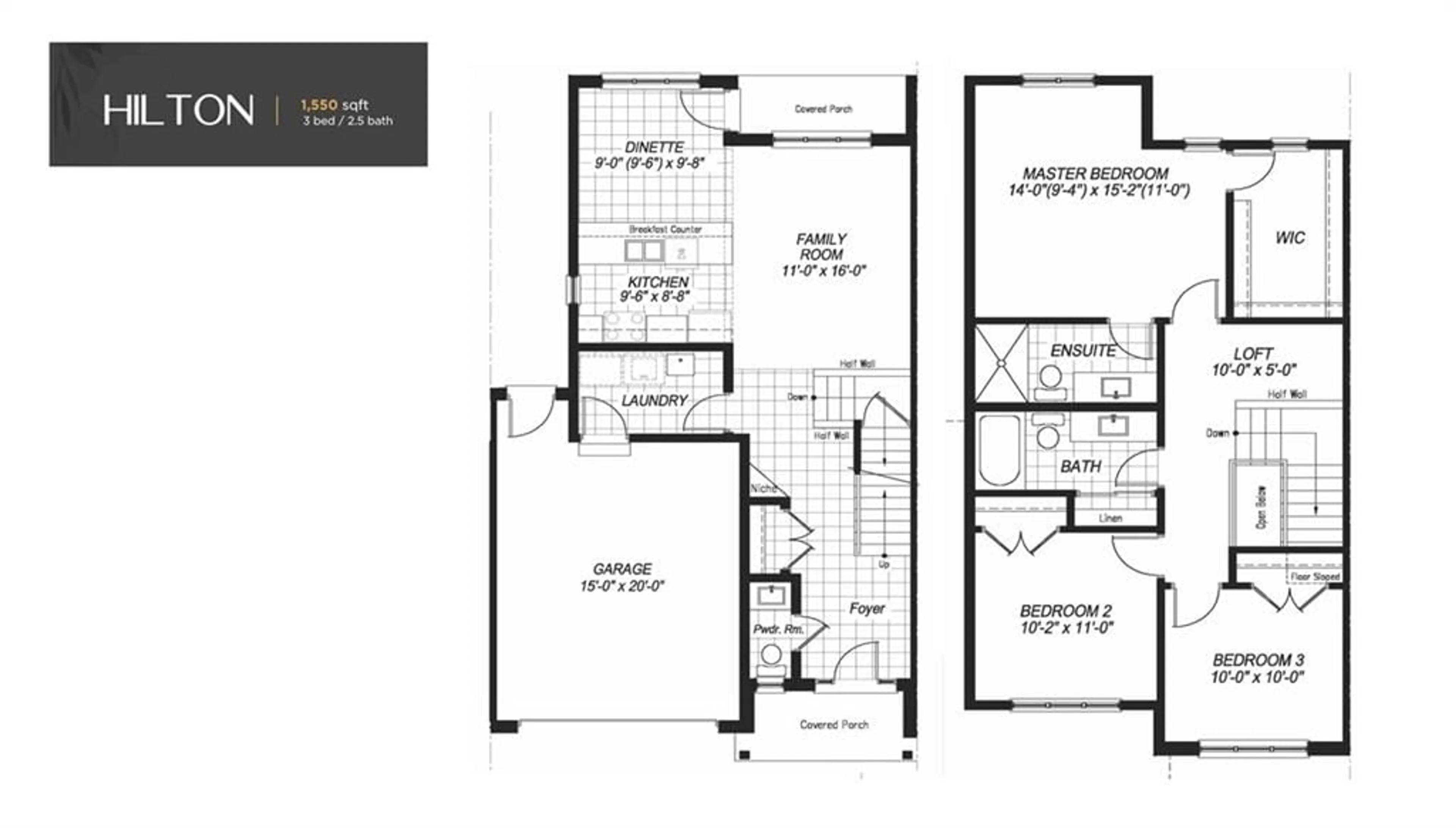 Floor plan for Unit 75 Hilborn Cres, Plattsville Ontario N0J 1S0
