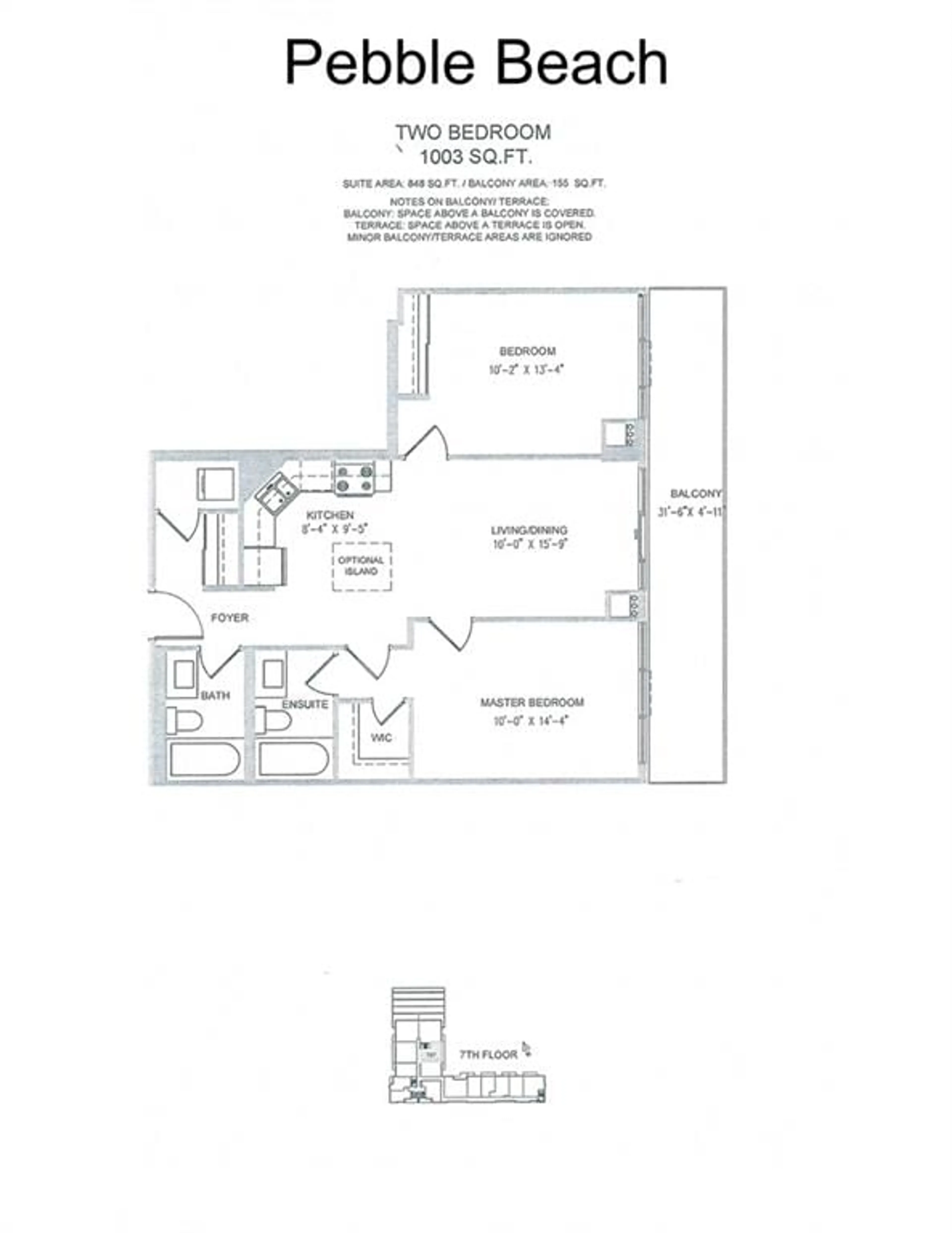 Floor plan for 550 North Service Rd #707, Grimsby Ontario L3M 0H9