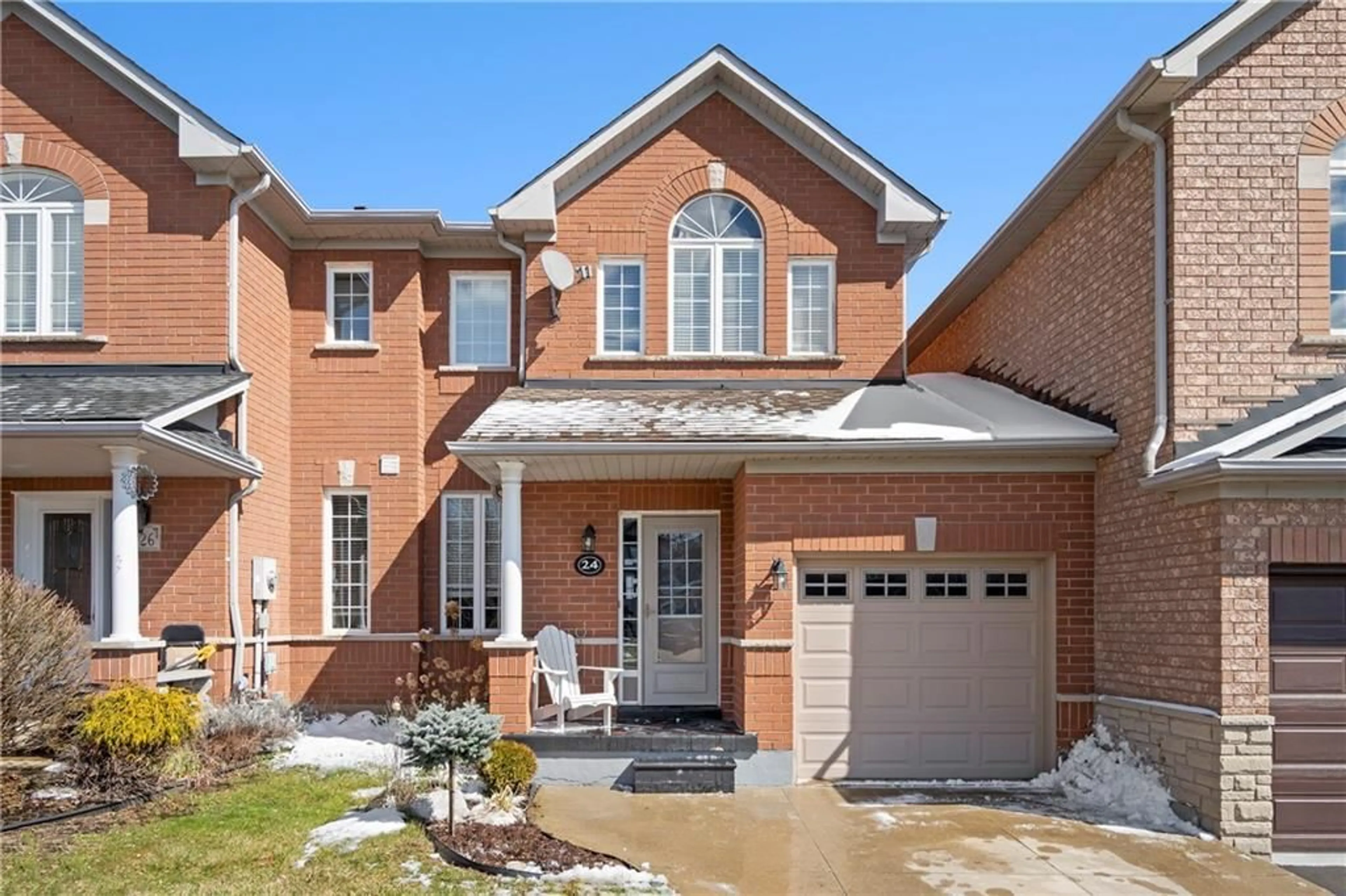 Home with brick exterior material for 24 MOORE Cres, Ancaster Ontario L9G 4Z5