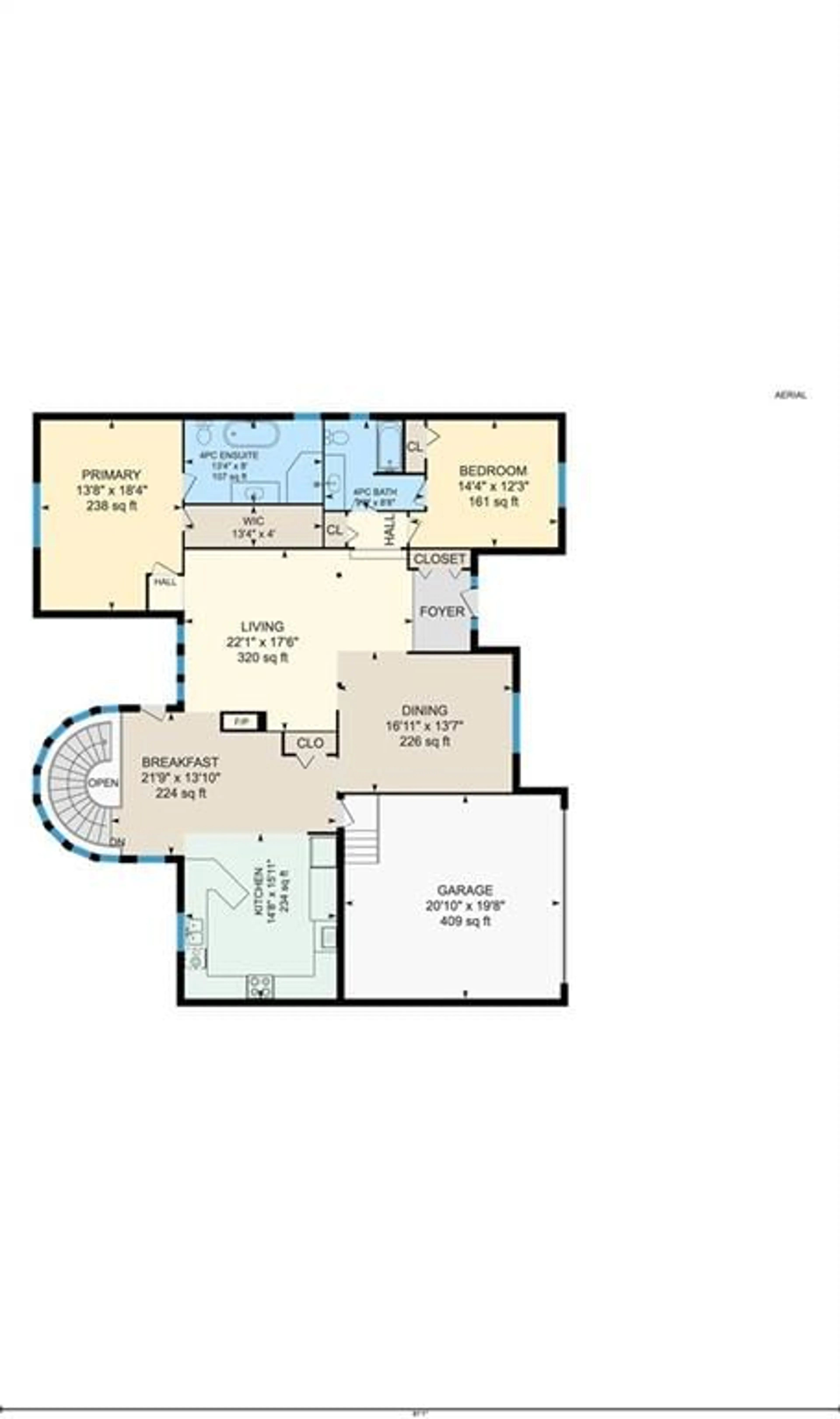 Floor plan for 270 DEERCREEK Dr, Ancaster Ontario L9G 4S1